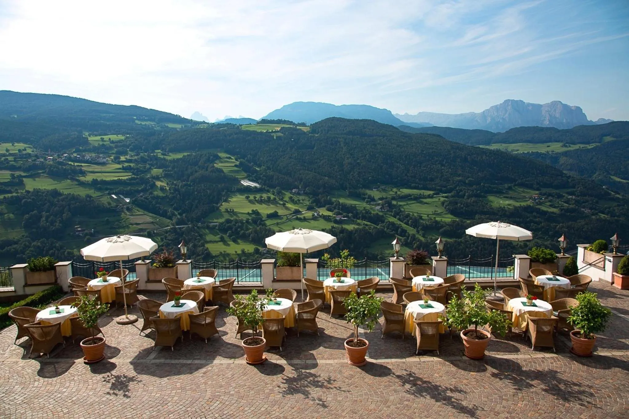 Balcony/Terrace in Berglandhotel Untertheimerhof