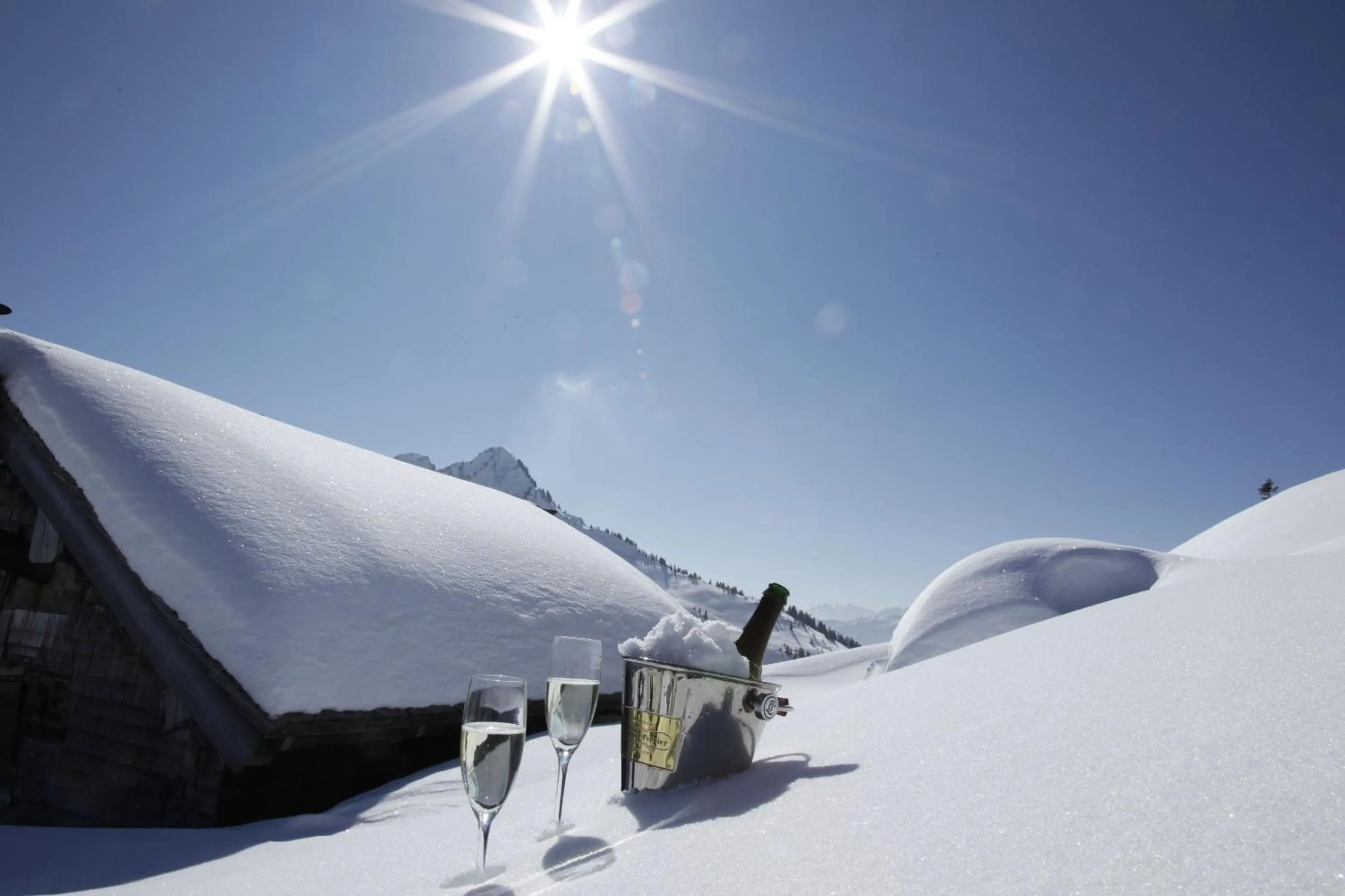 Winter in Berglandhotel Untertheimerhof