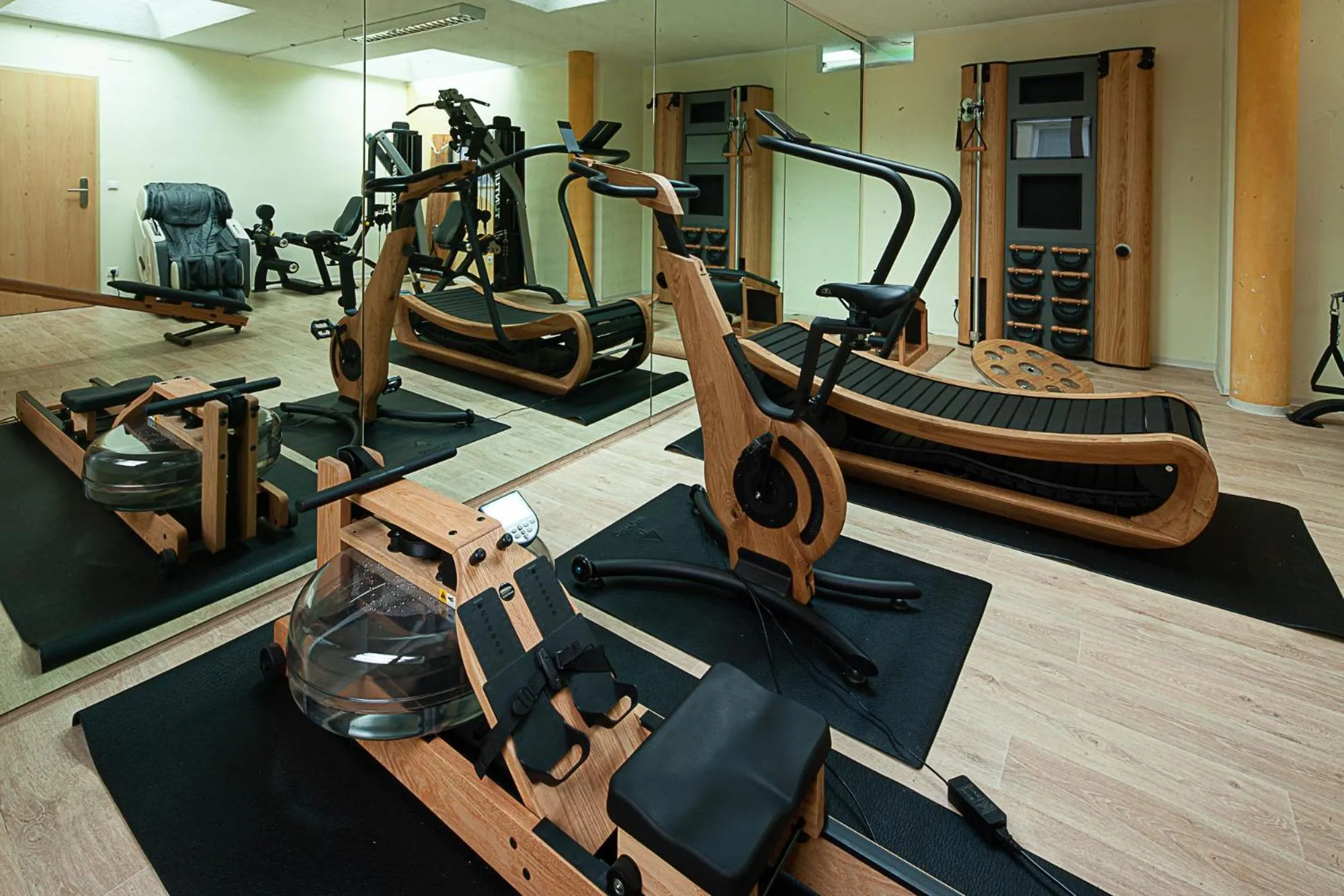 Fitness centre/facilities in Berglandhotel Untertheimerhof