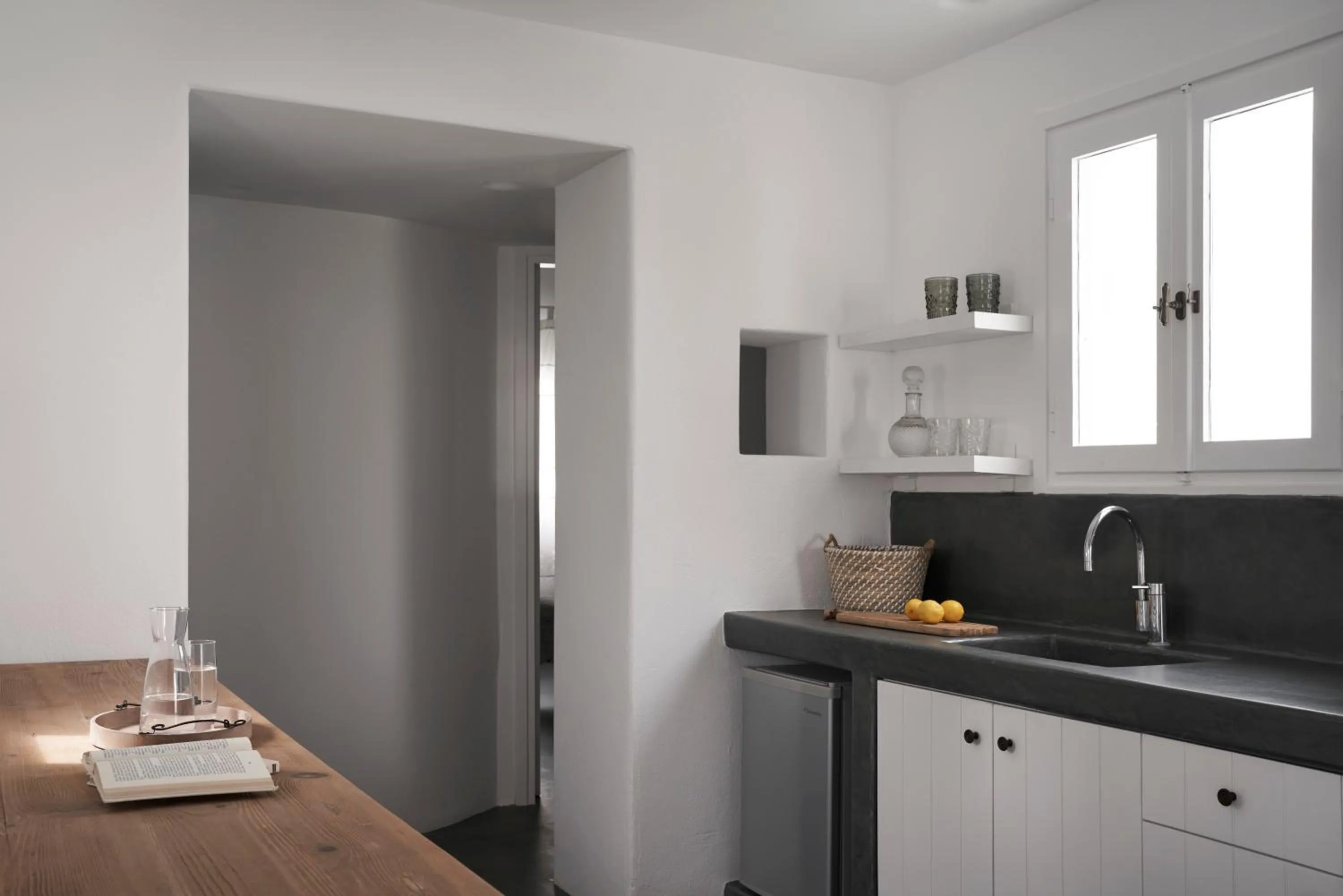 kitchen in Makris Beach Hotel