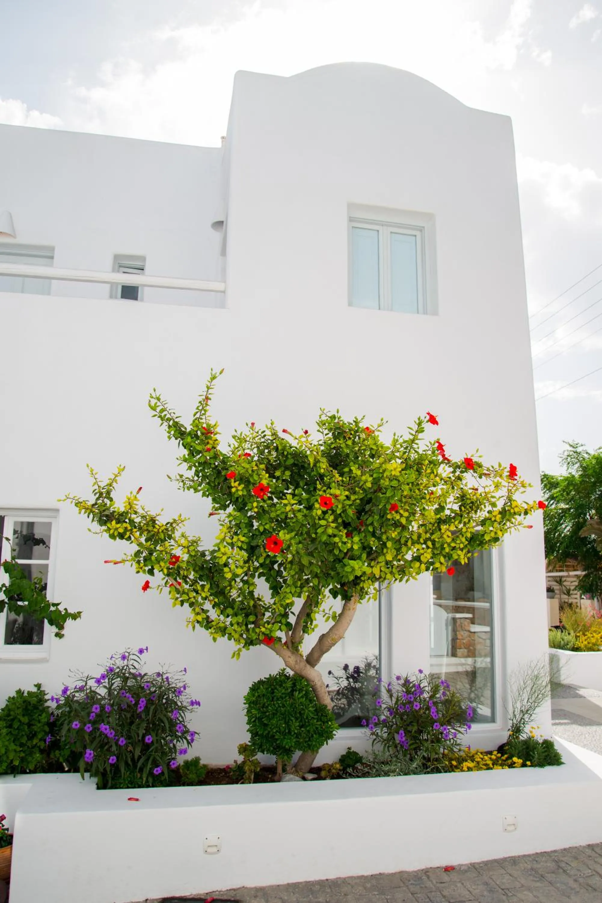Facade/entrance in Makris Beach Hotel