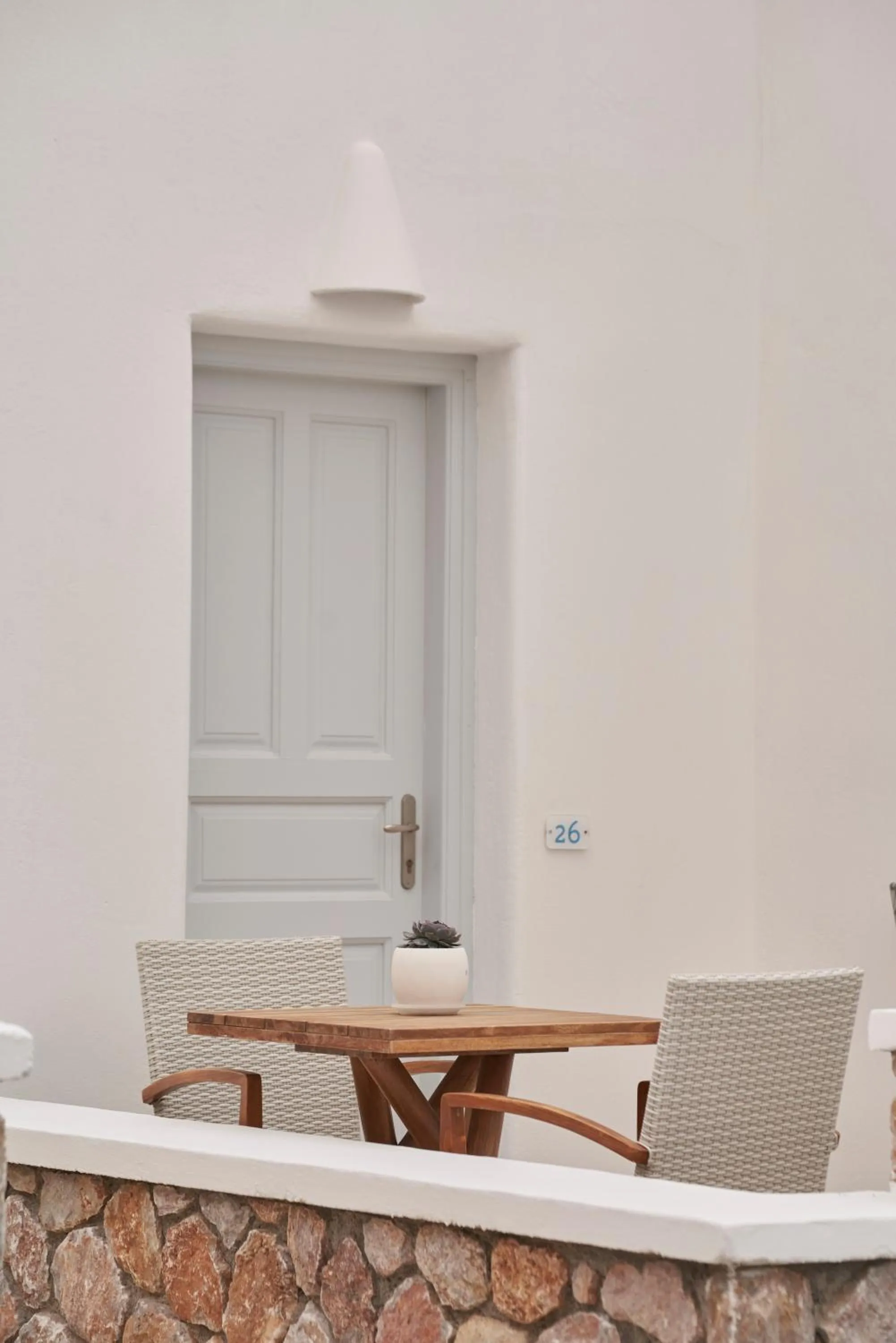 Balcony/Terrace in Makris Beach Hotel