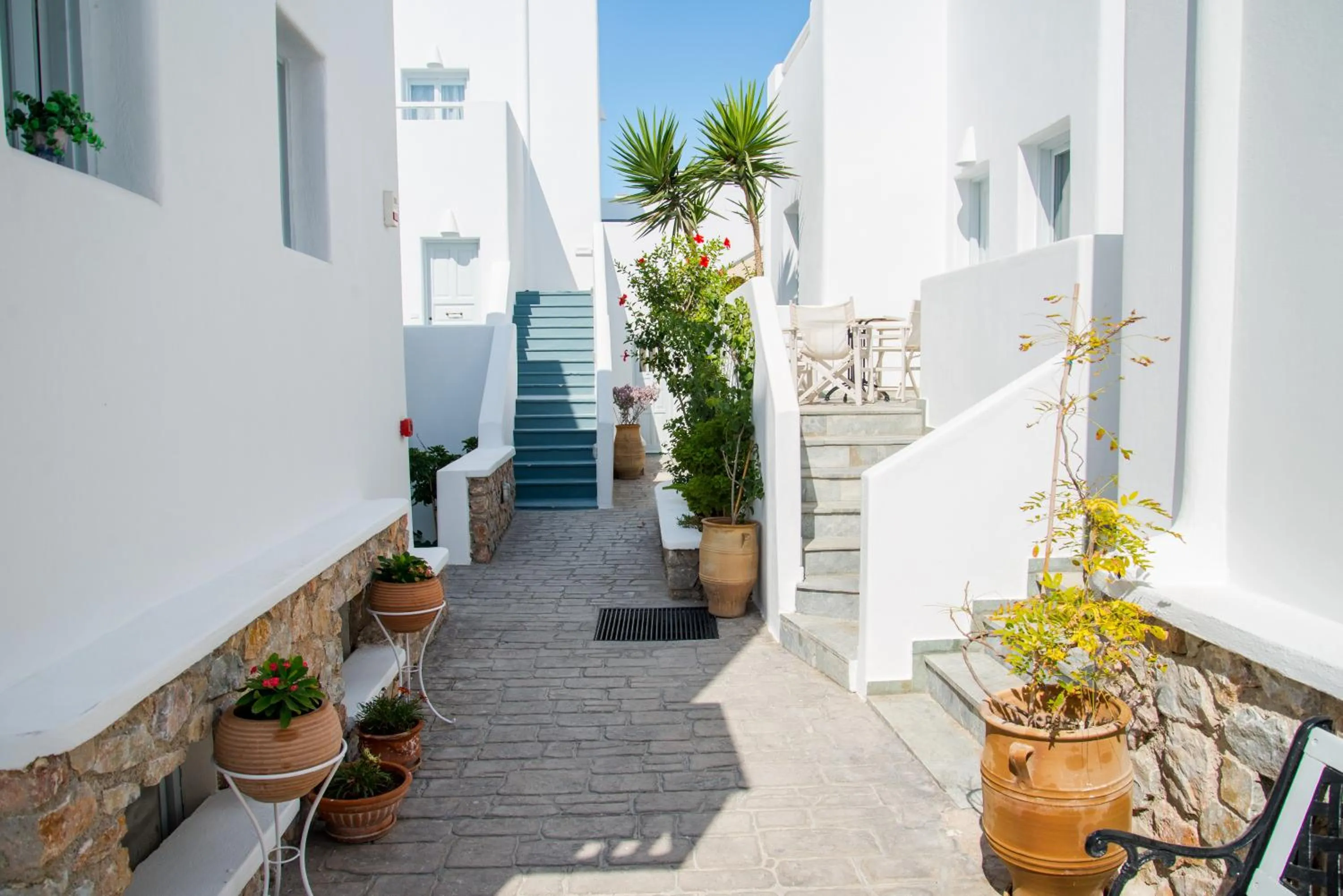 Property building in Makris Beach Hotel