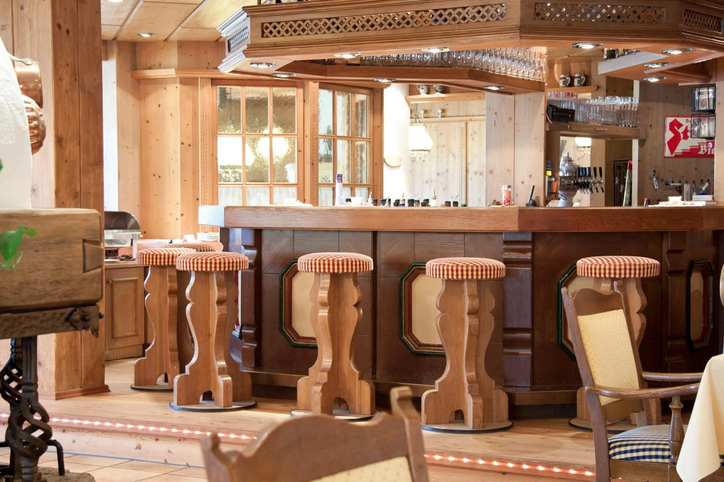 Lounge or bar in Suitehotel Kleinwalsertal