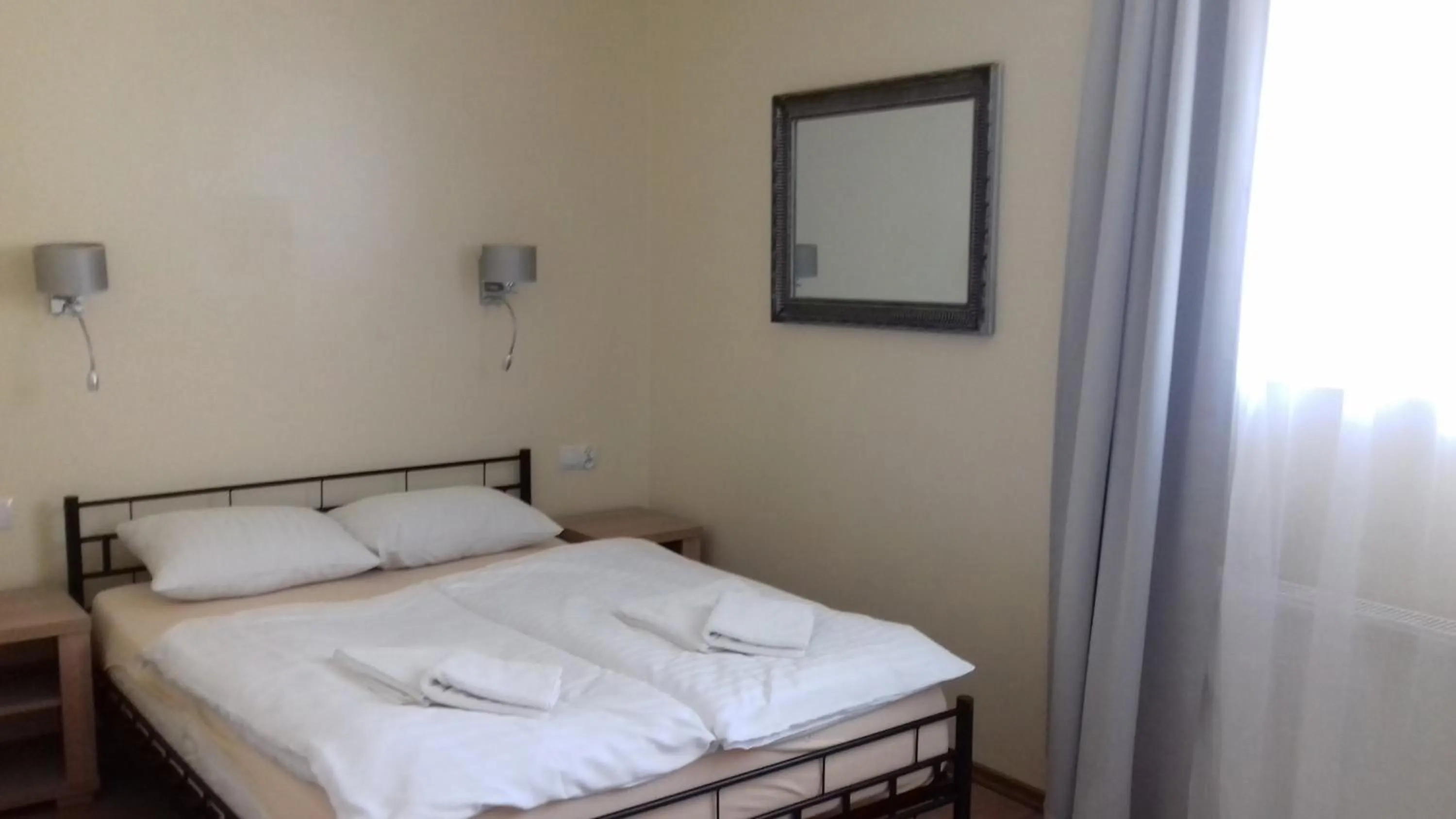 Bed in Lazur Apartamenty