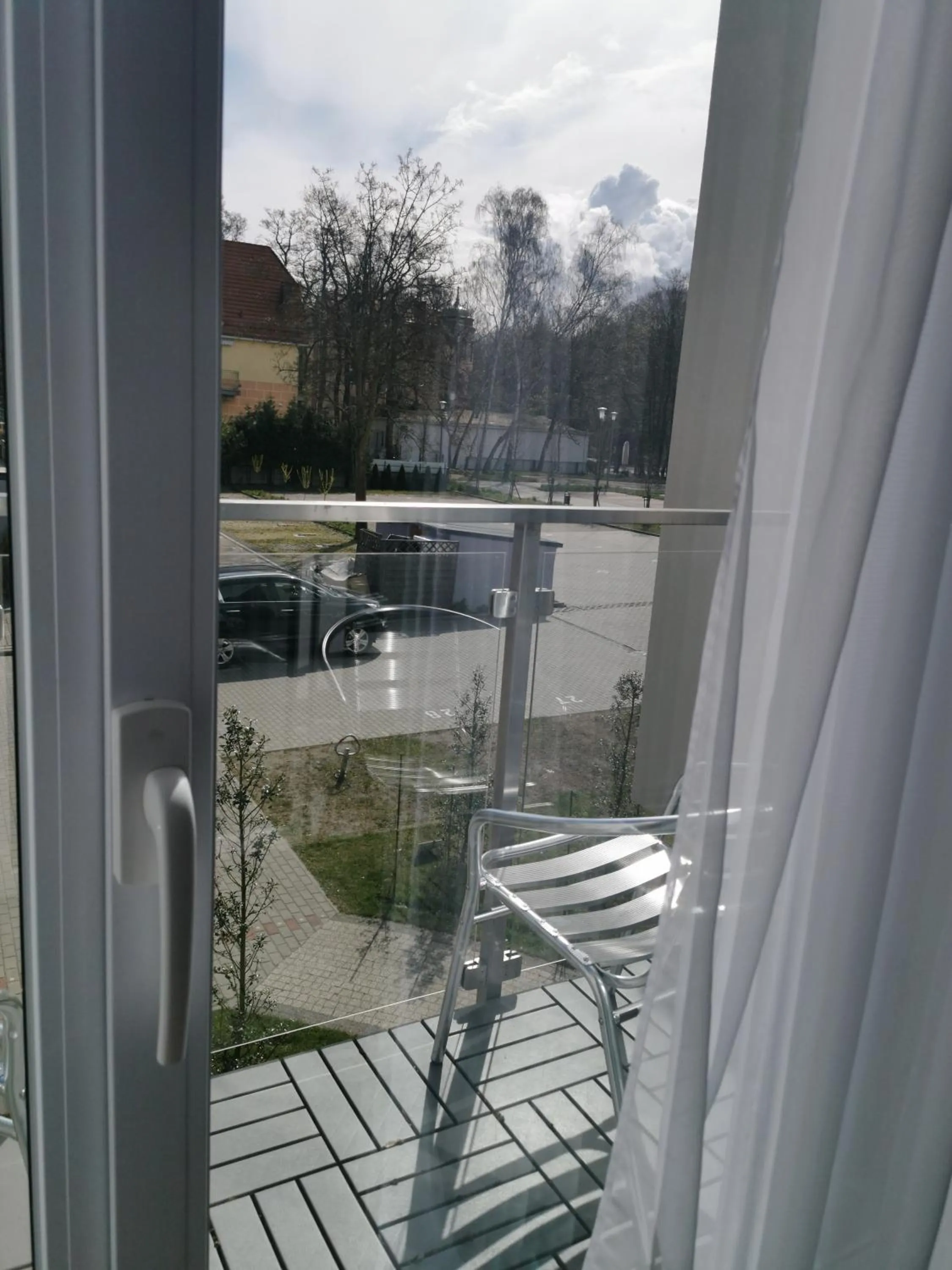 Balcony/Terrace in Lazur Apartamenty