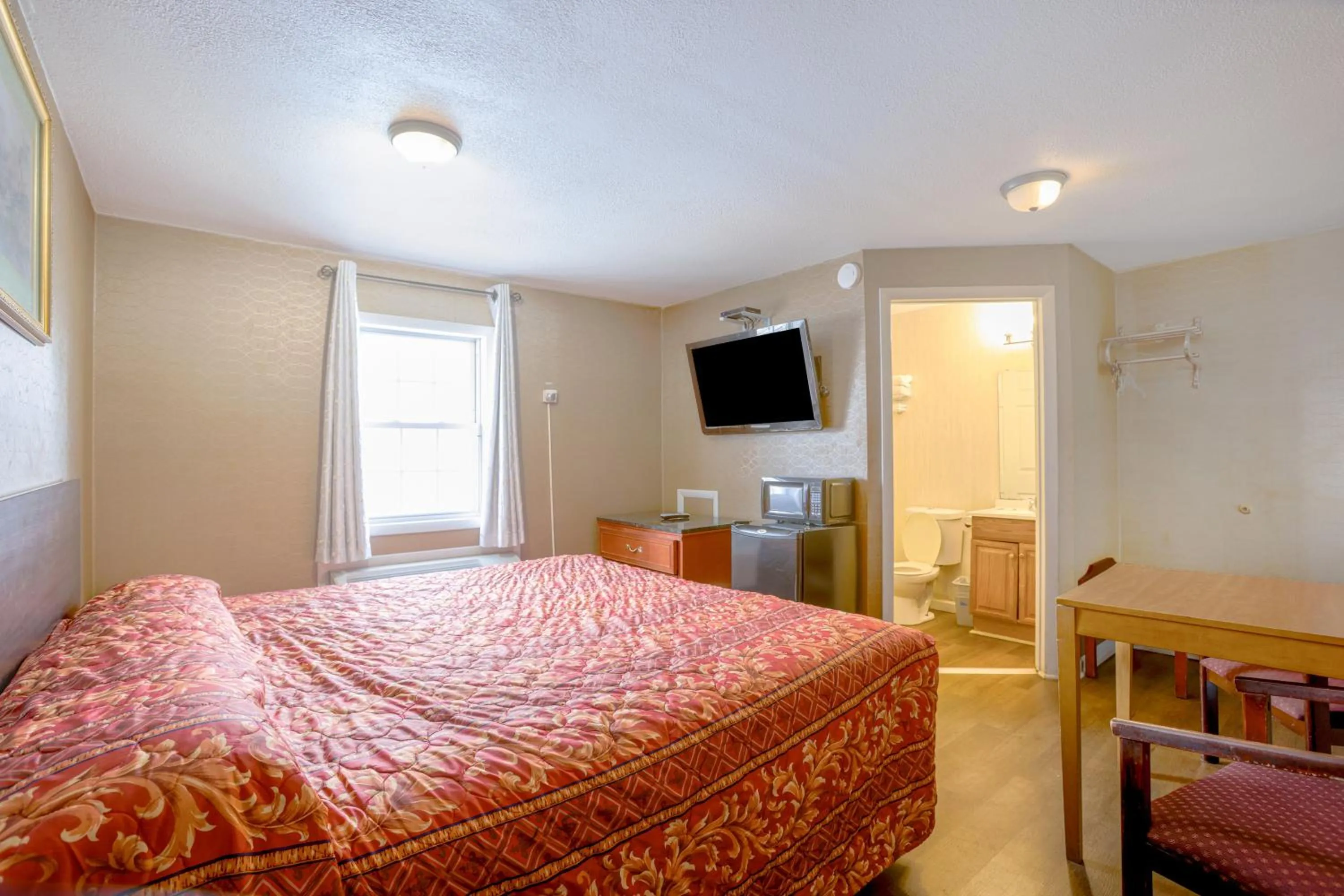 Bedroom in Dutch Motel Palmyra