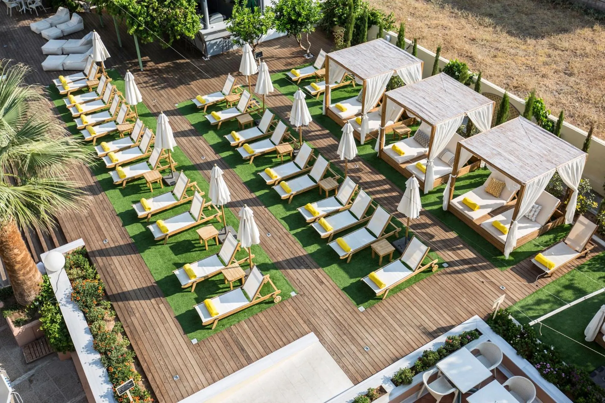 Bird's eye view in Samaina Inn