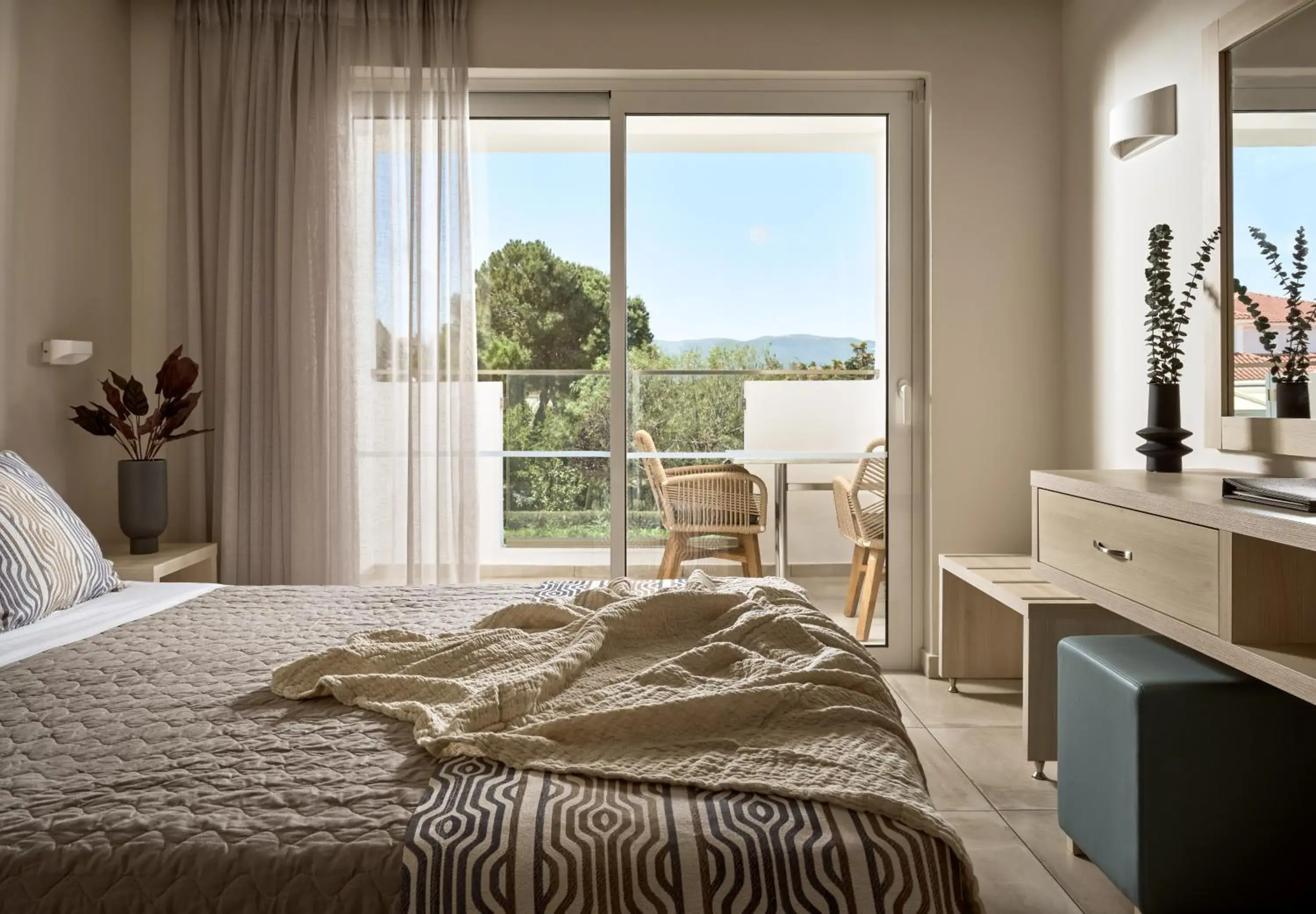 Bed in Marelen Hotel Zakynthos Bed in Marelen Hotel Zakynthos