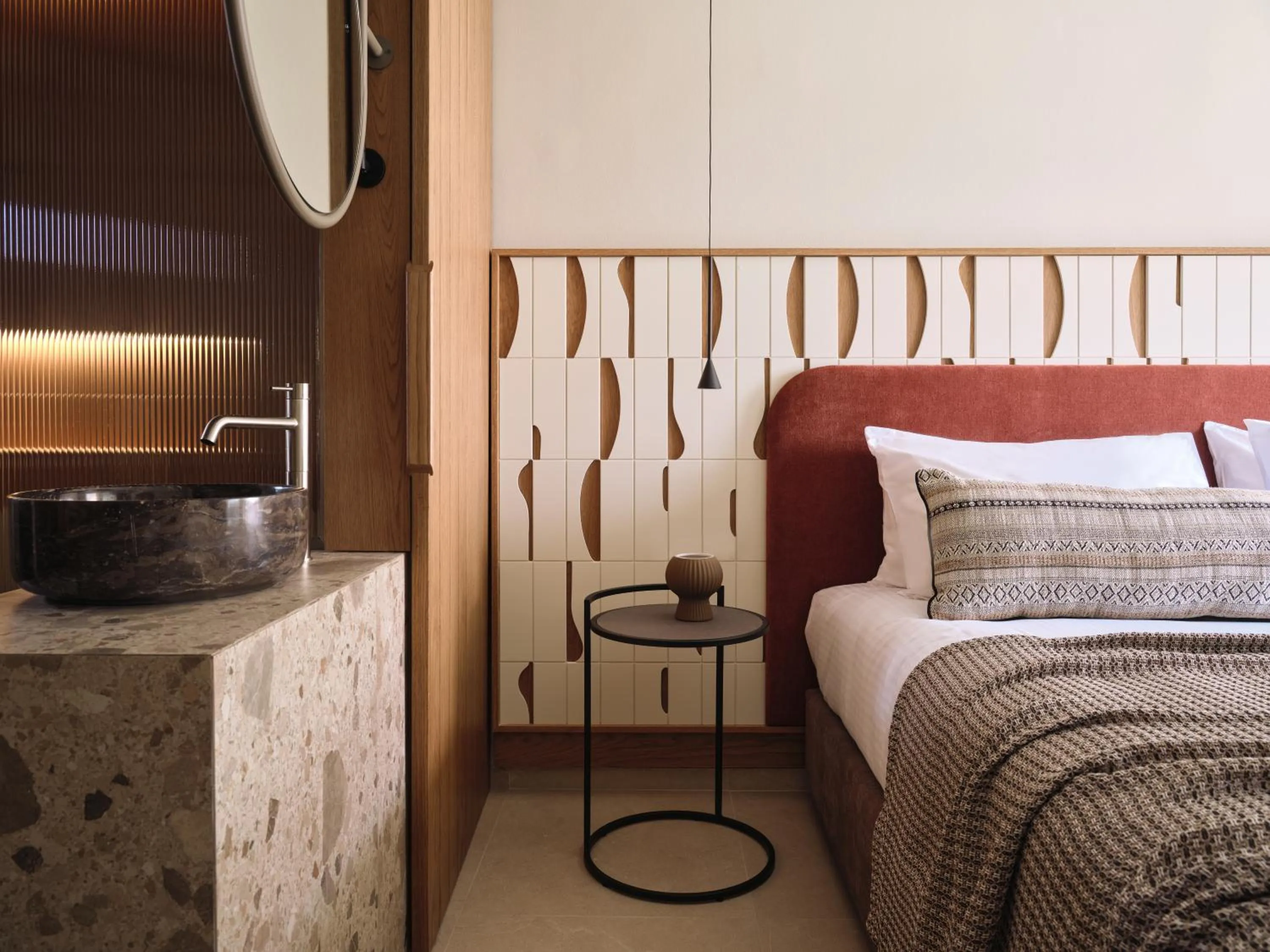 Bed in Marelen Hotel Zakynthos