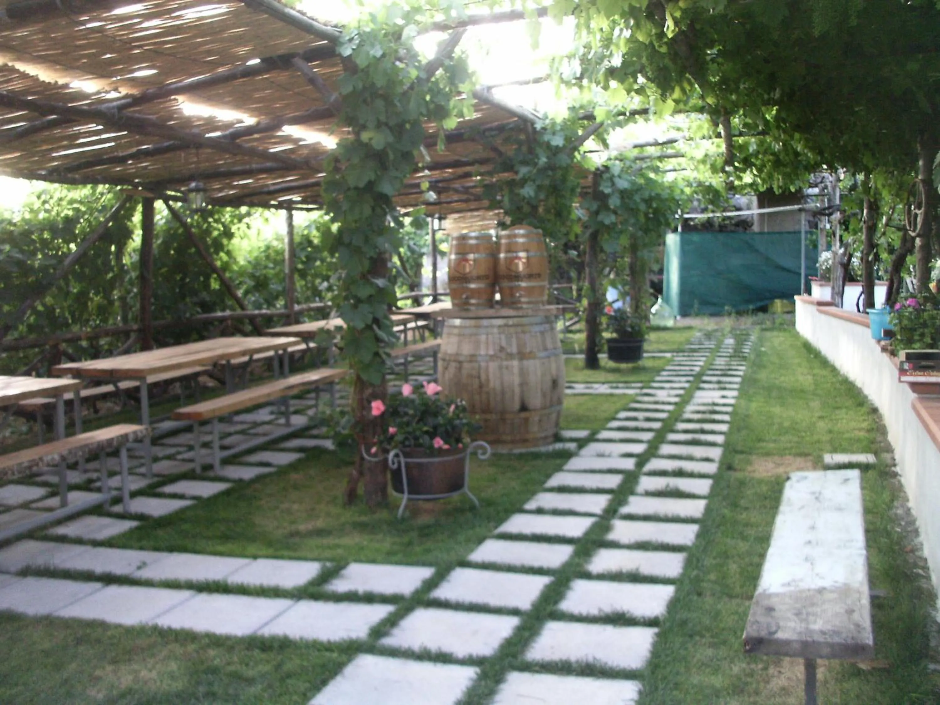 Garden in Bed & Breakfast Fuocomuorto