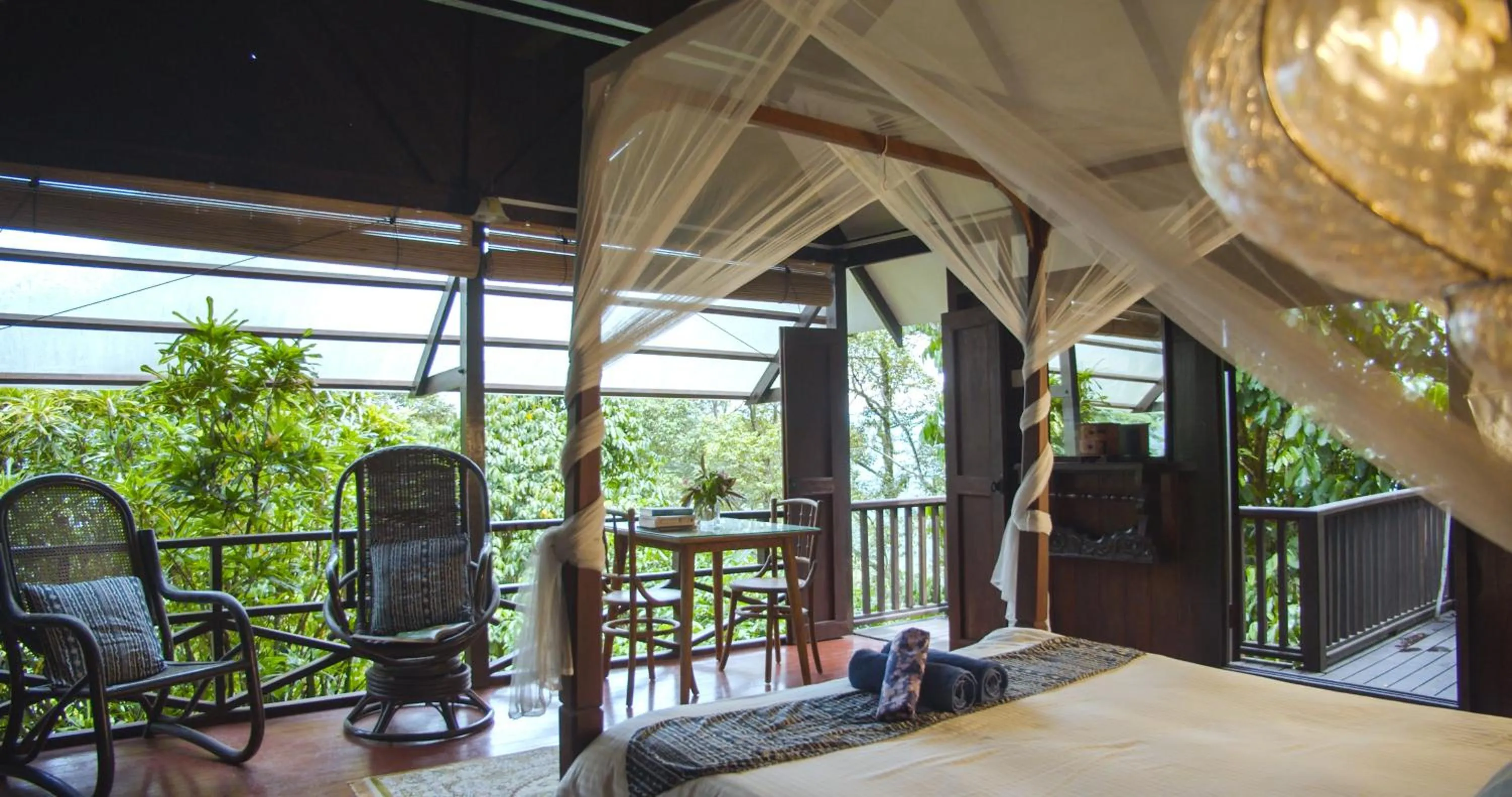 Seating area in The Dusun
