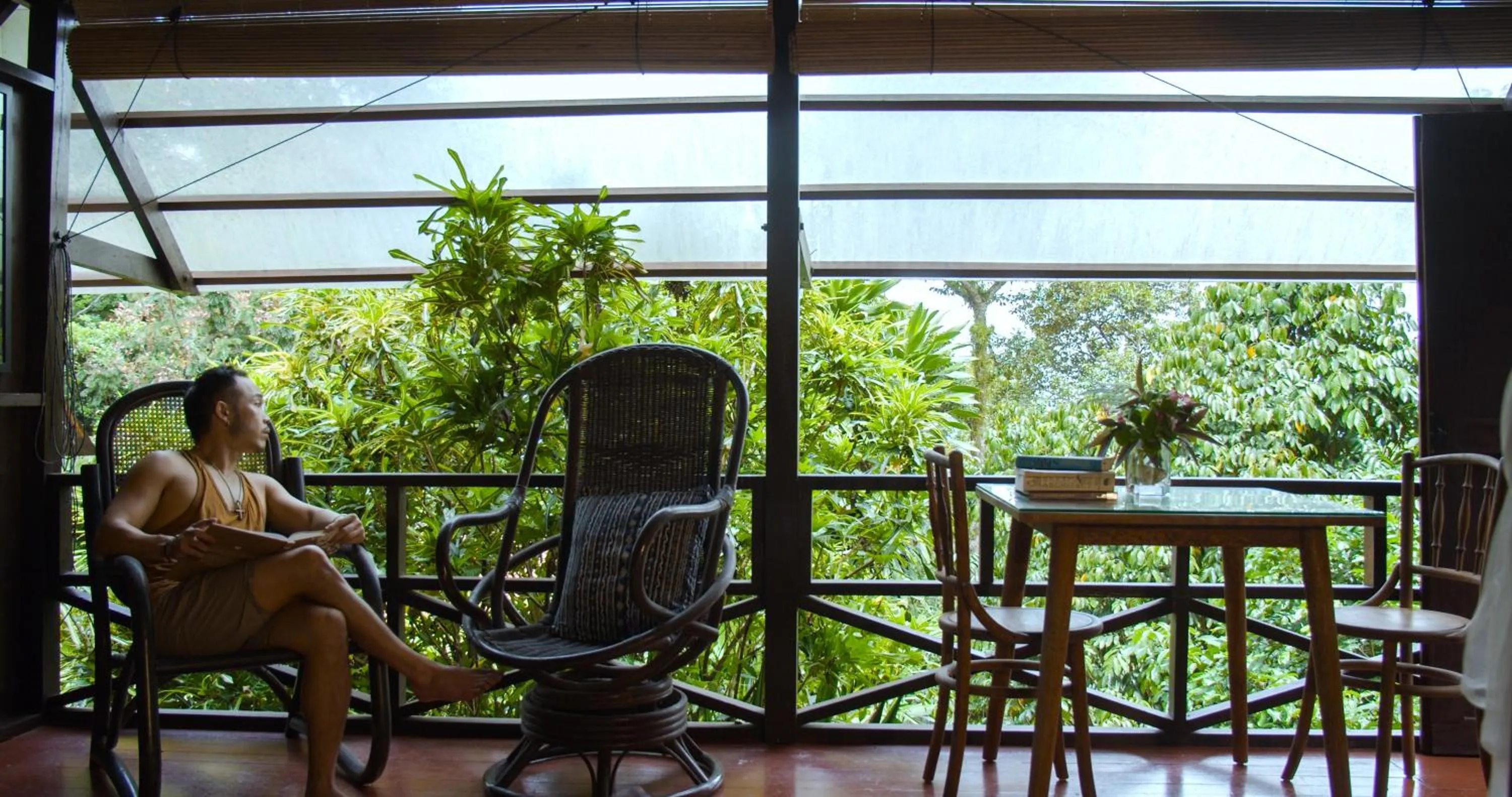 Seating area in The Dusun