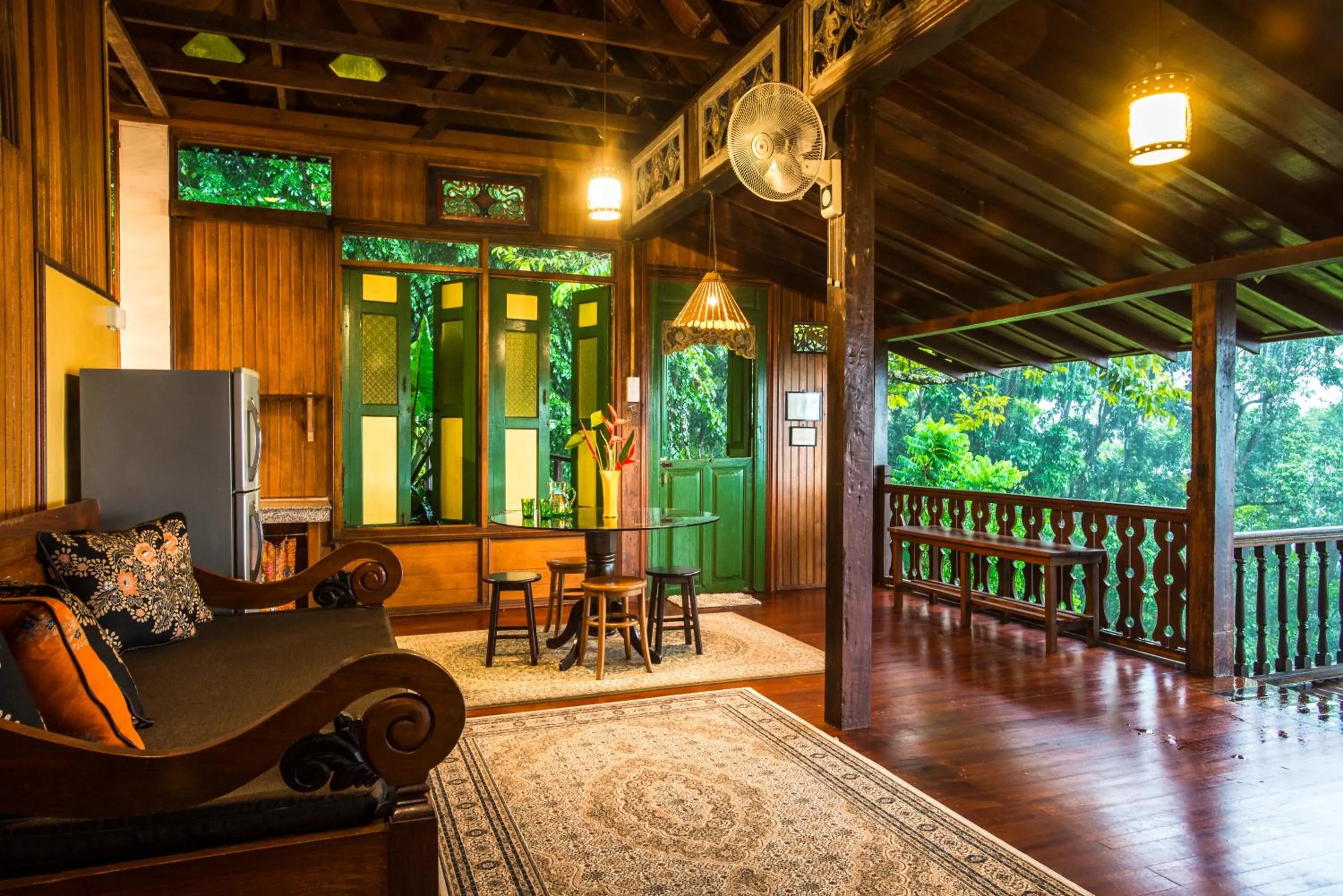 Living room in The Dusun