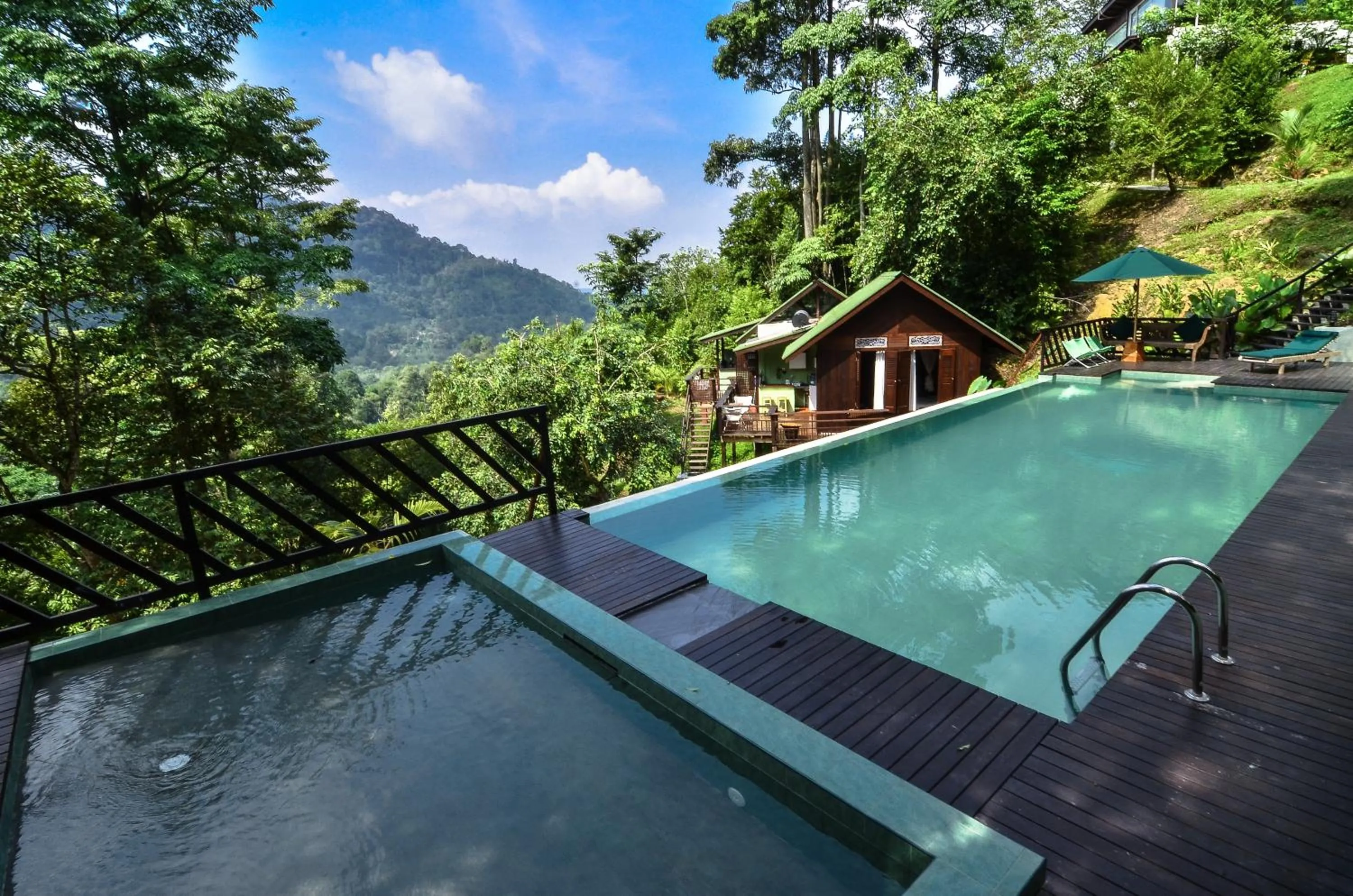 Pool view in The Dusun