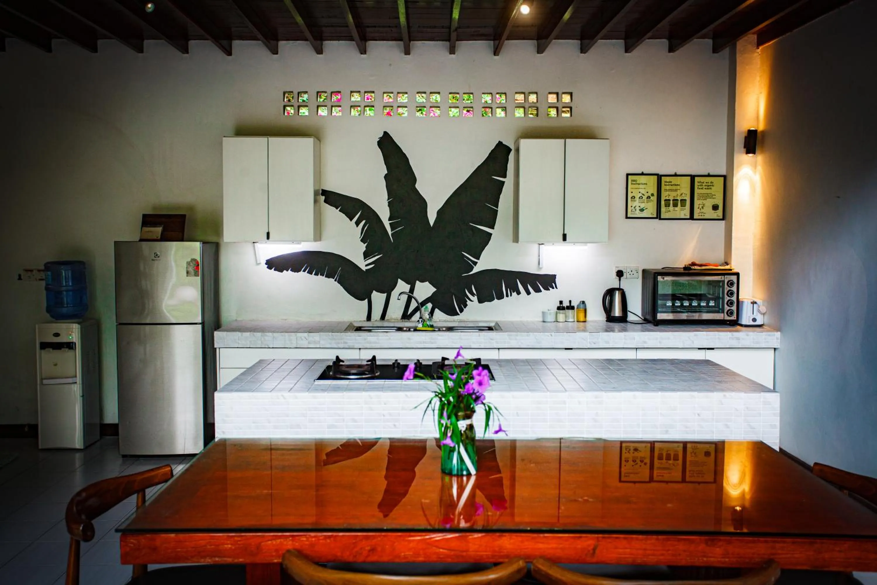 Kitchen or kitchenette in The Dusun