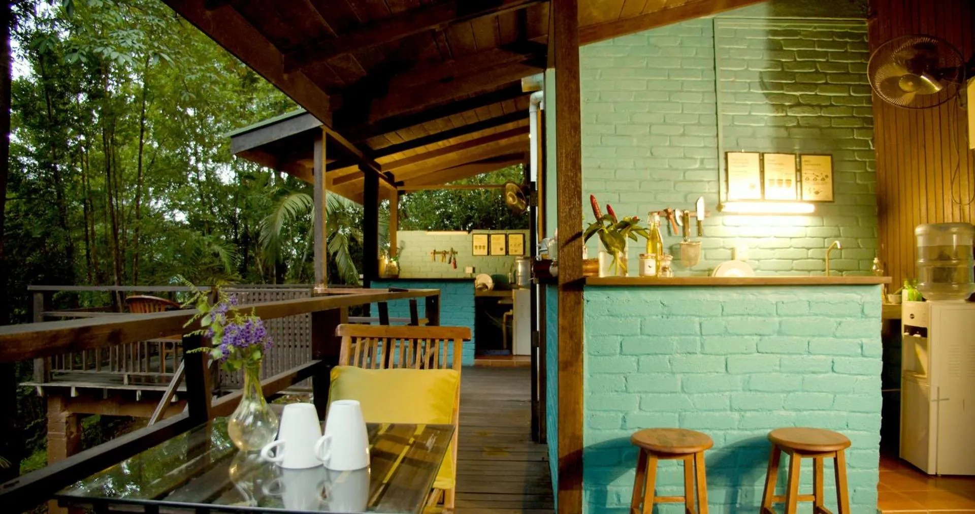 Kitchen or kitchenette in The Dusun