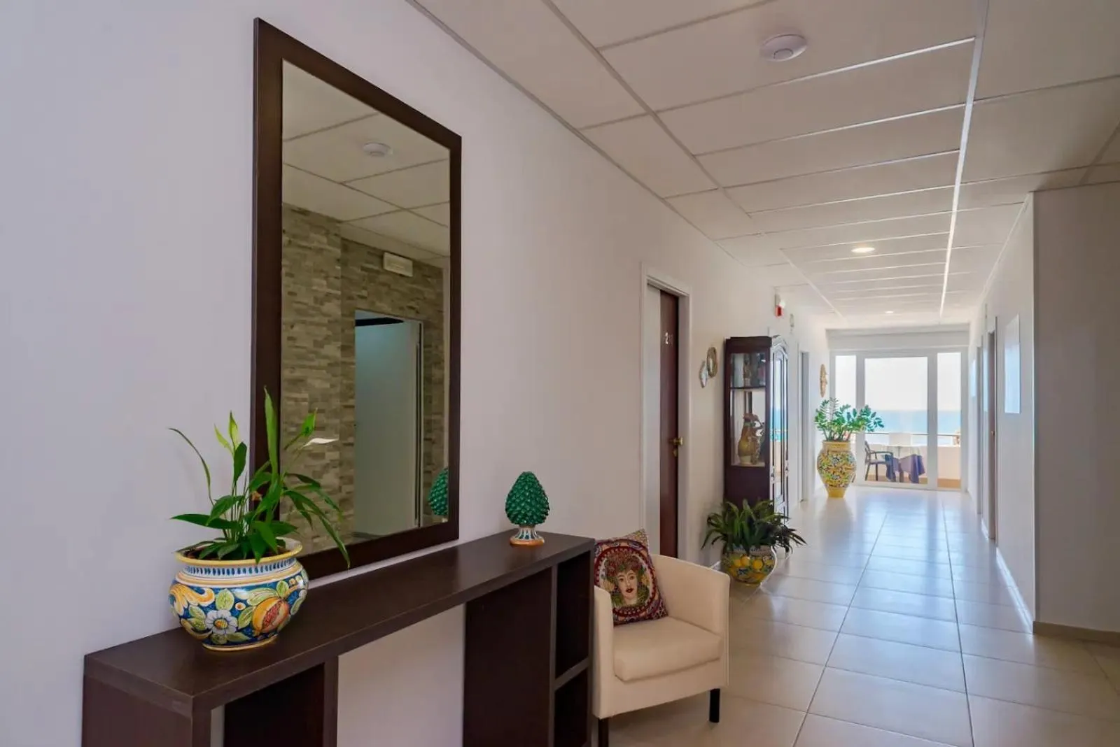 Lobby or reception in Hotel Jonio