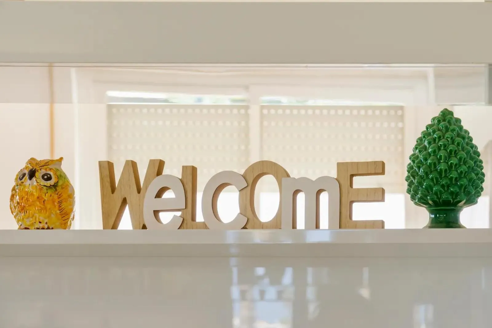 Decorative detail in Hotel Jonio