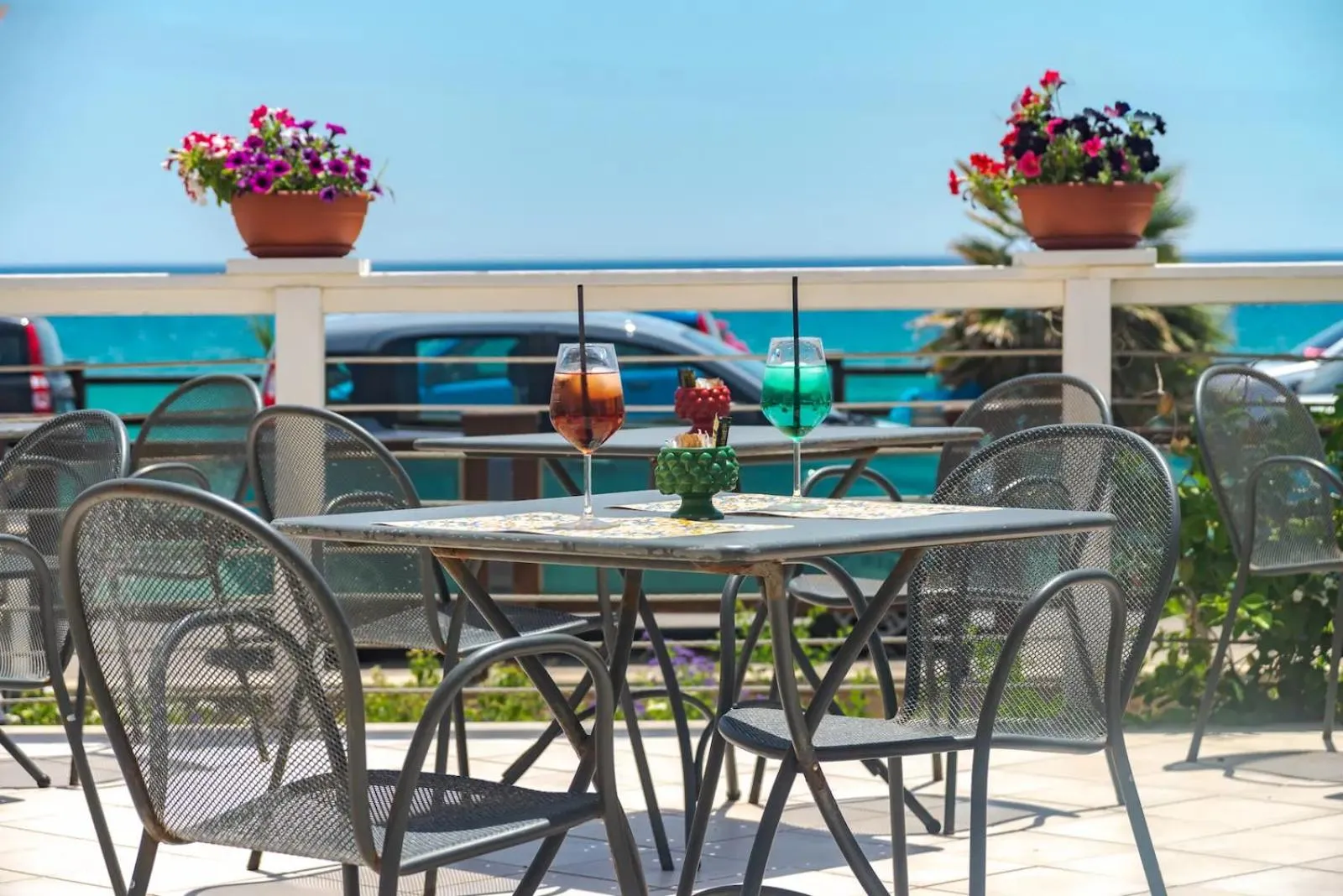 Patio in Hotel Jonio