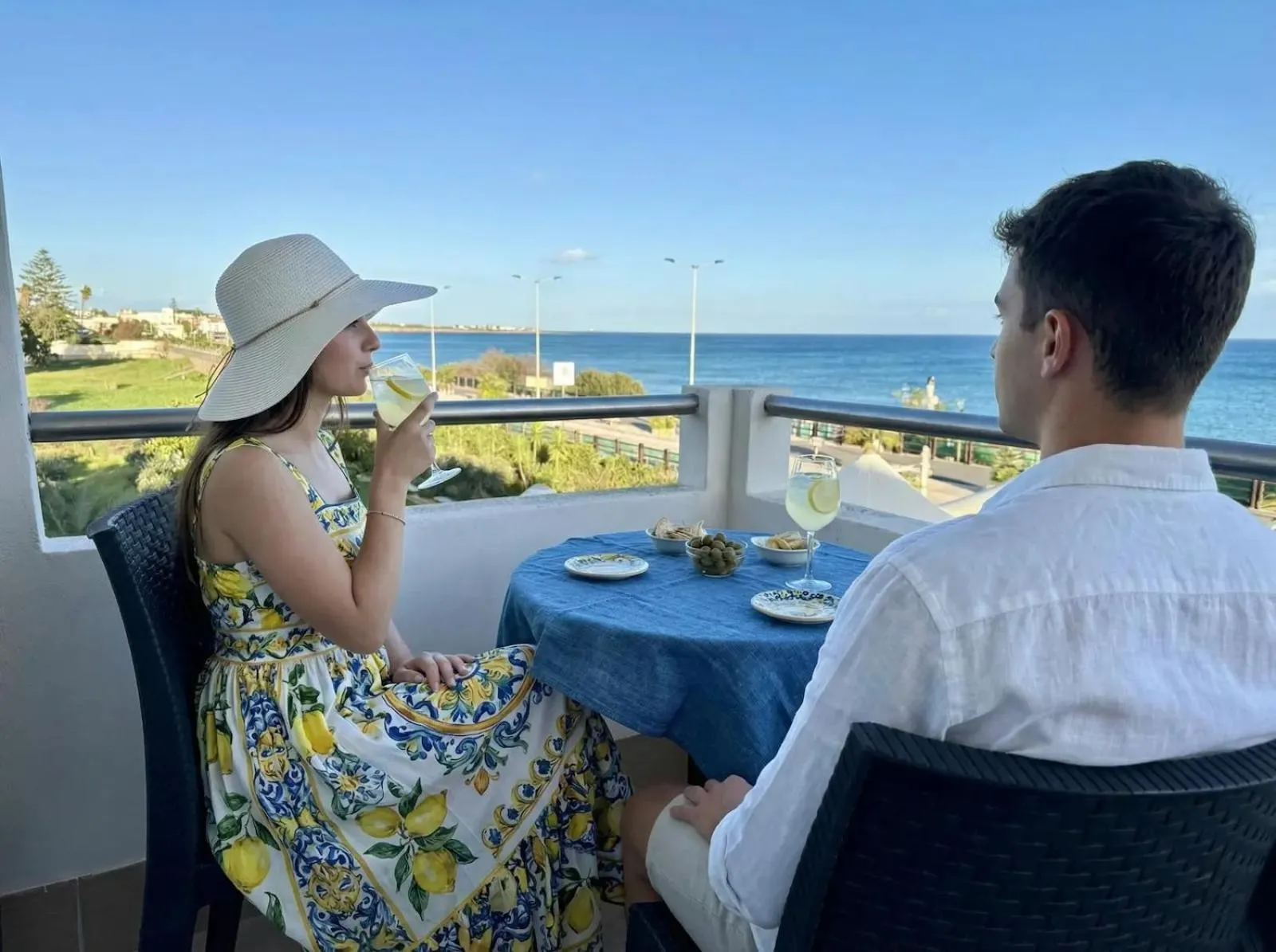 Patio in Hotel Jonio