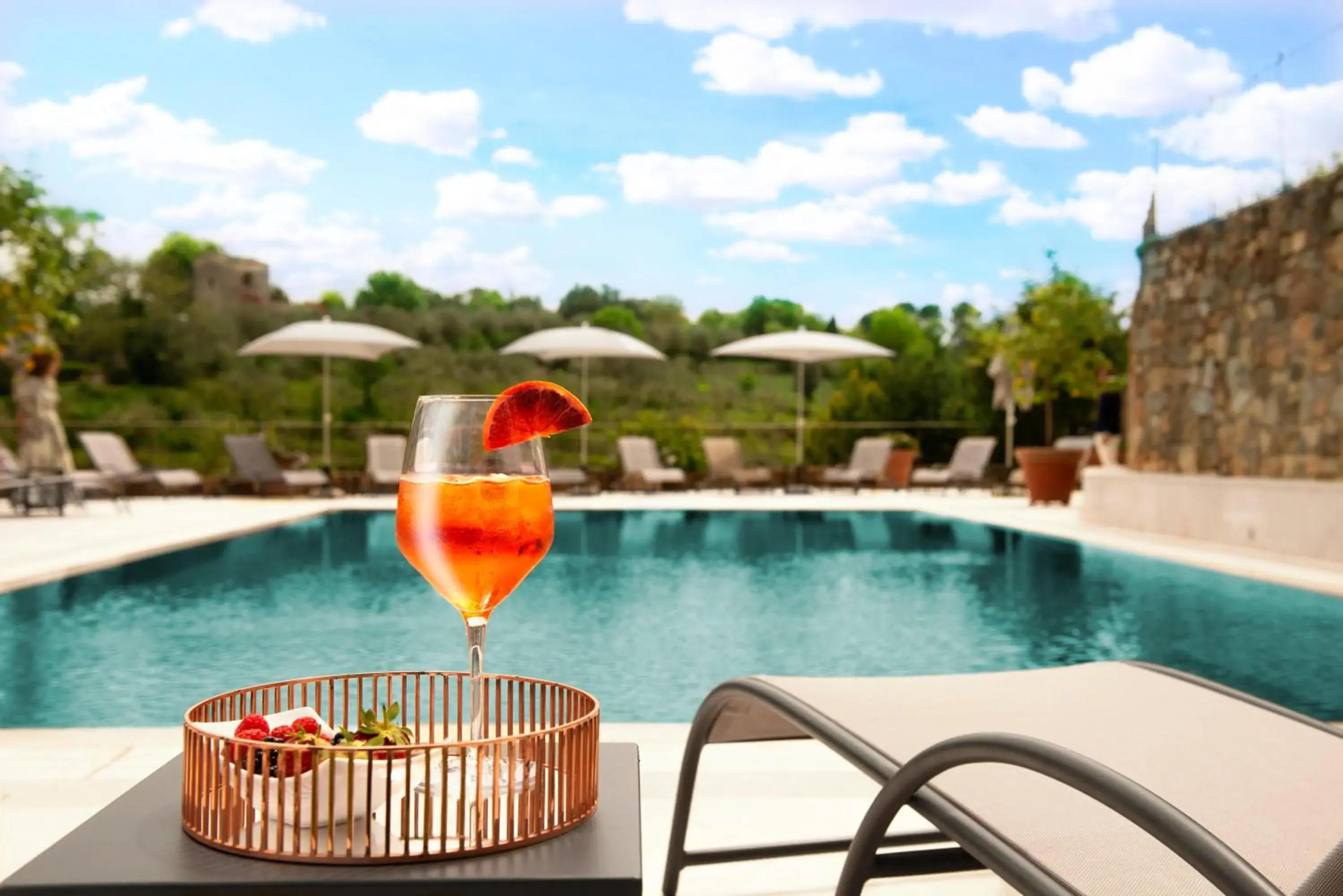 Swimming pool in Relais Le Macine Di Stigliano Swimming pool in Relais Le Macine Di Stigliano