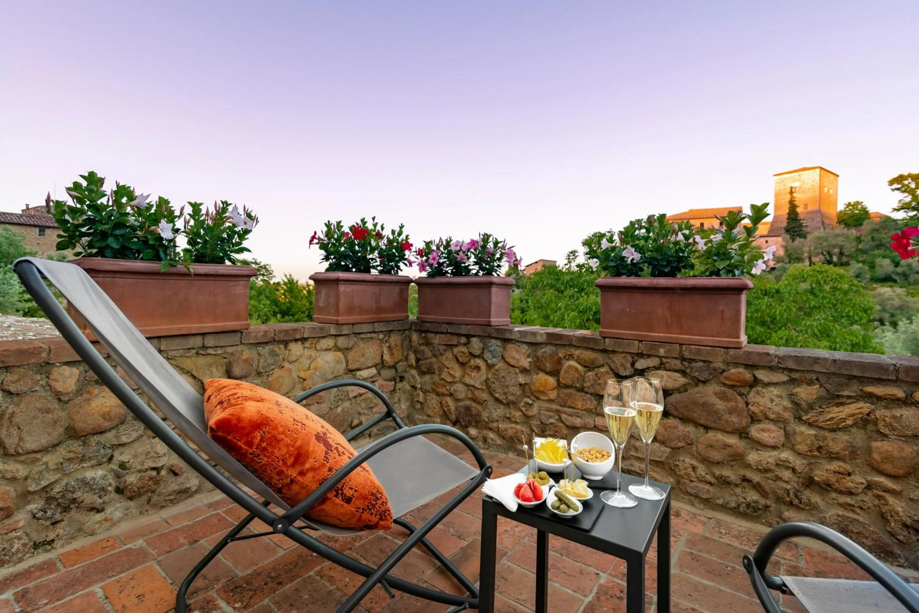 Patio in Relais Le Macine Di Stigliano