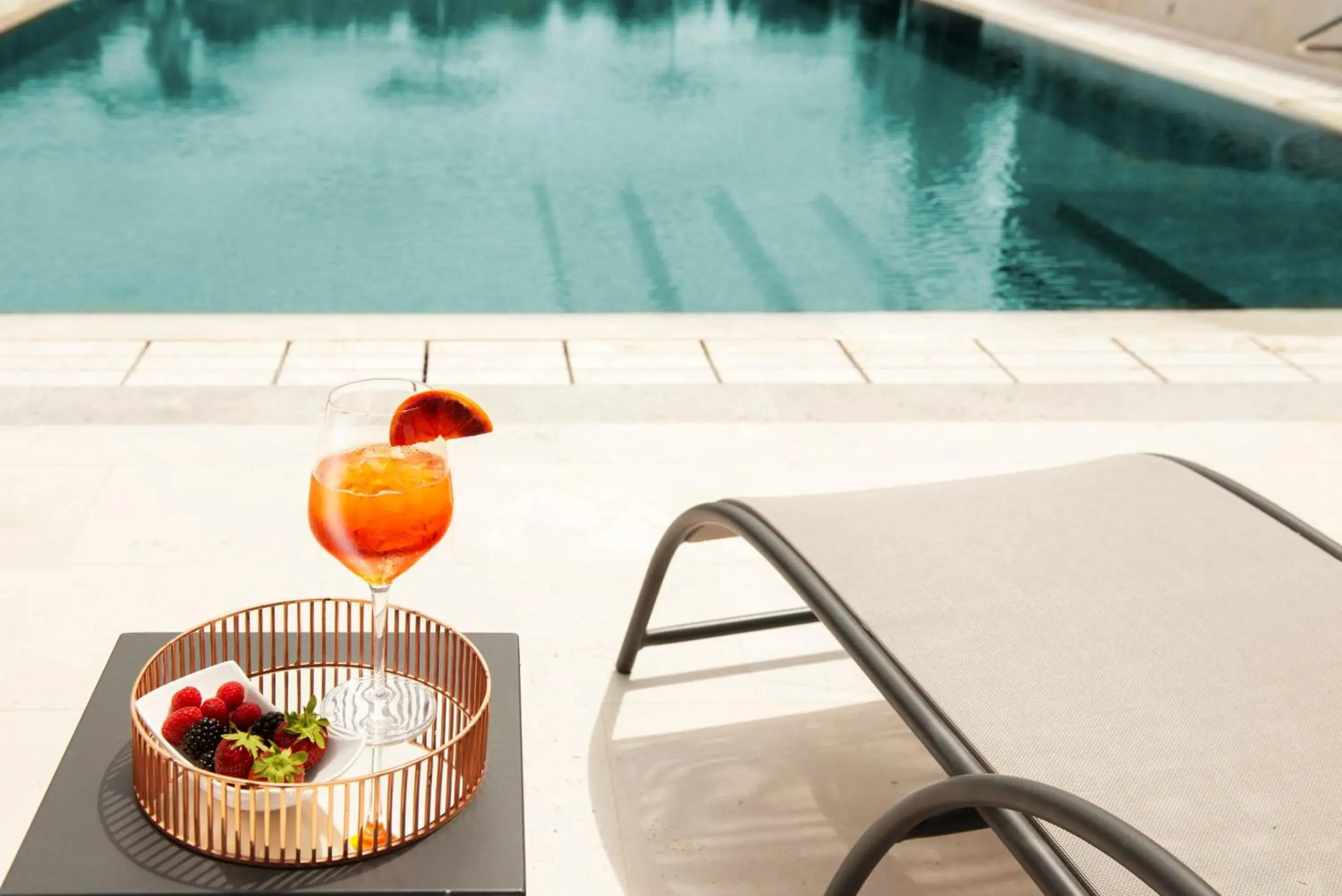 Swimming pool in Relais Le Macine Di Stigliano Swimming pool in Relais Le Macine Di Stigliano