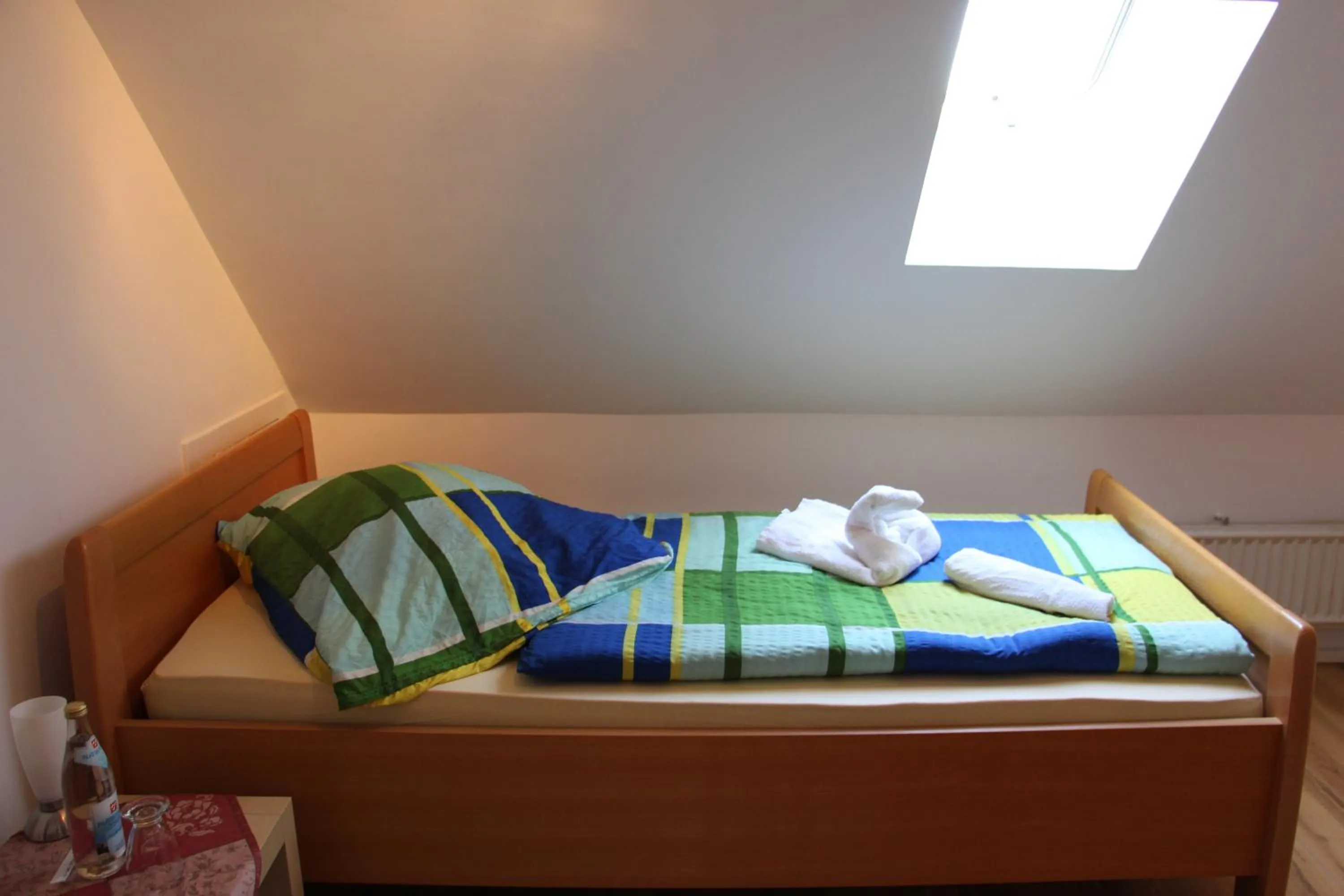 Bed in Gasthof Gruner Baum