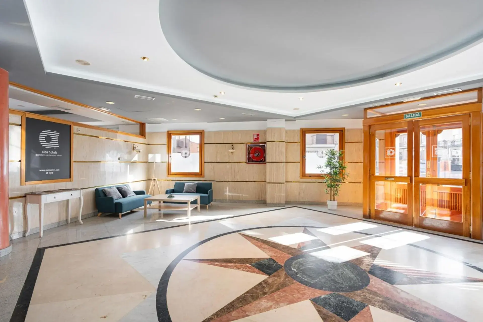 Lobby or reception in Hotel Alda Ciudad de Toro Lobby or reception in Hotel Alda Ciudad de Toro