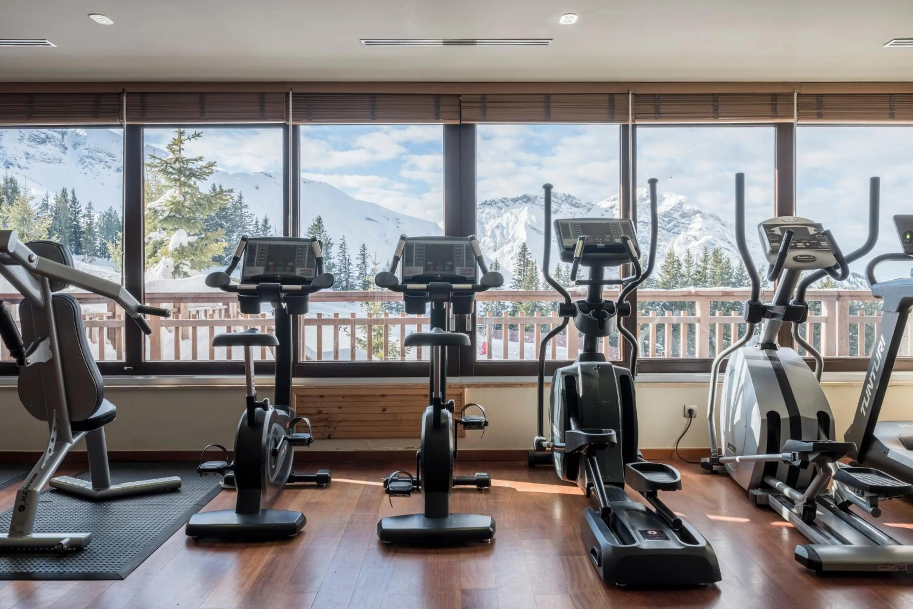 Fitness centre/facilities in Résidence Pierre & Vacances Premium L'Amara