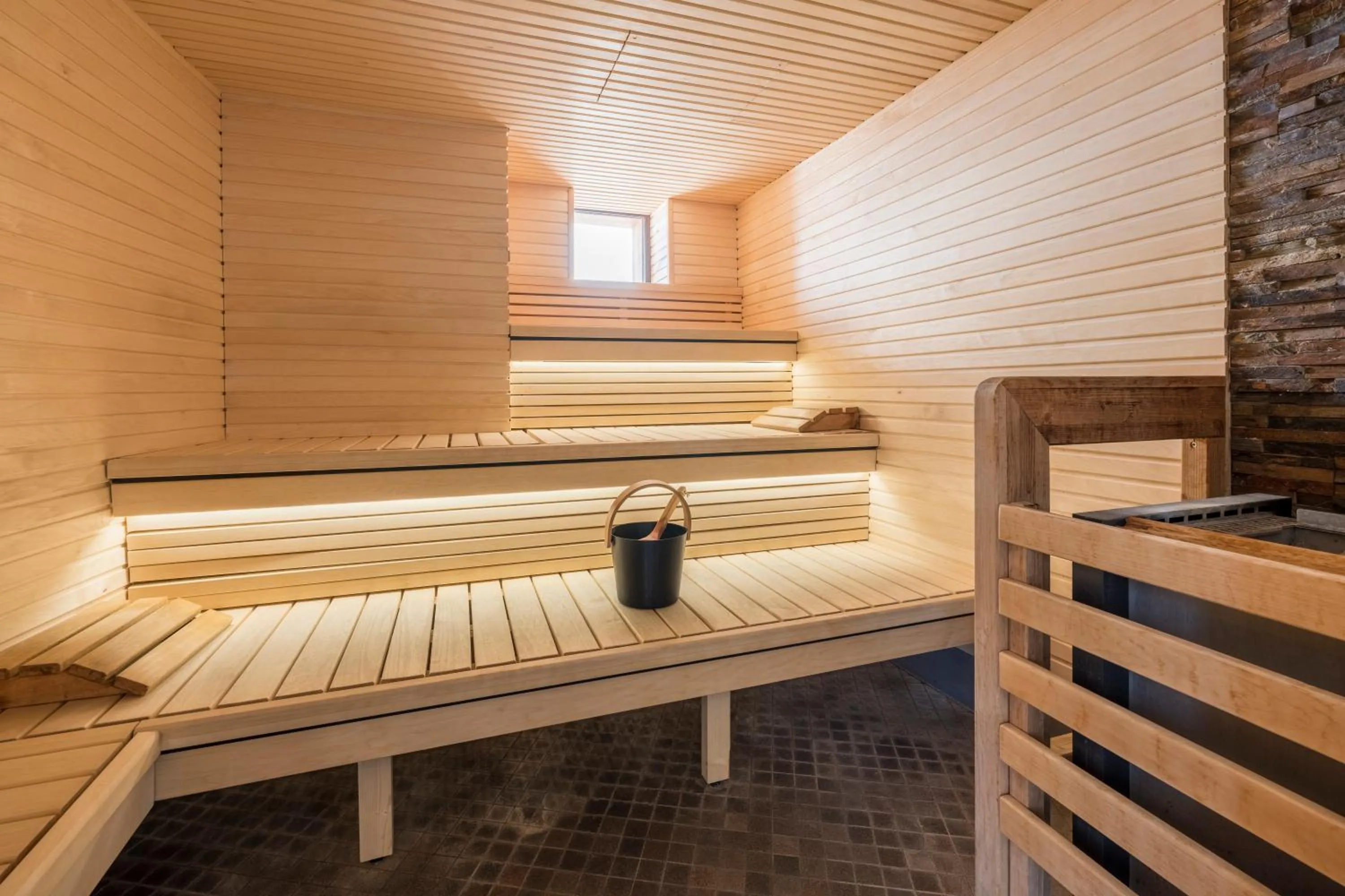 Sauna in Résidence Pierre & Vacances Premium L'Amara