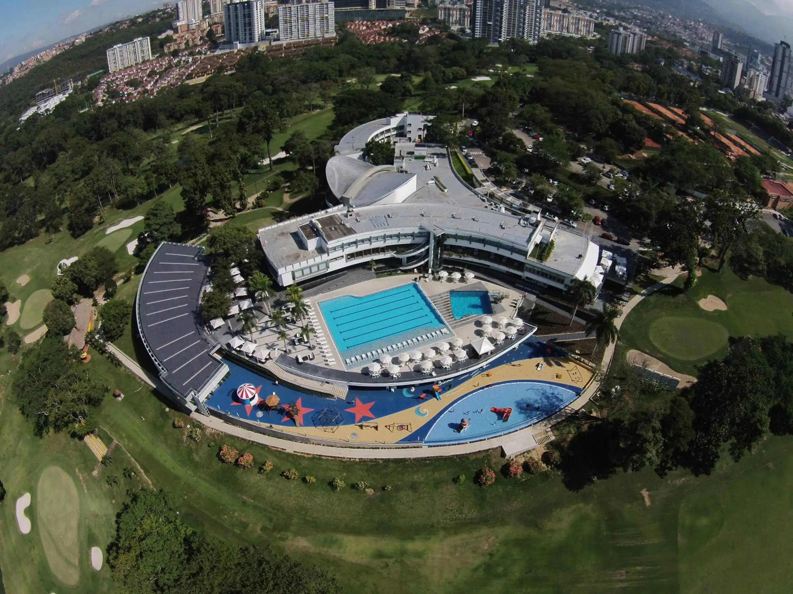 Bird's eye view in Club Campestre De Bucaramanga Bird's eye view in Club Campestre De Bucaramanga