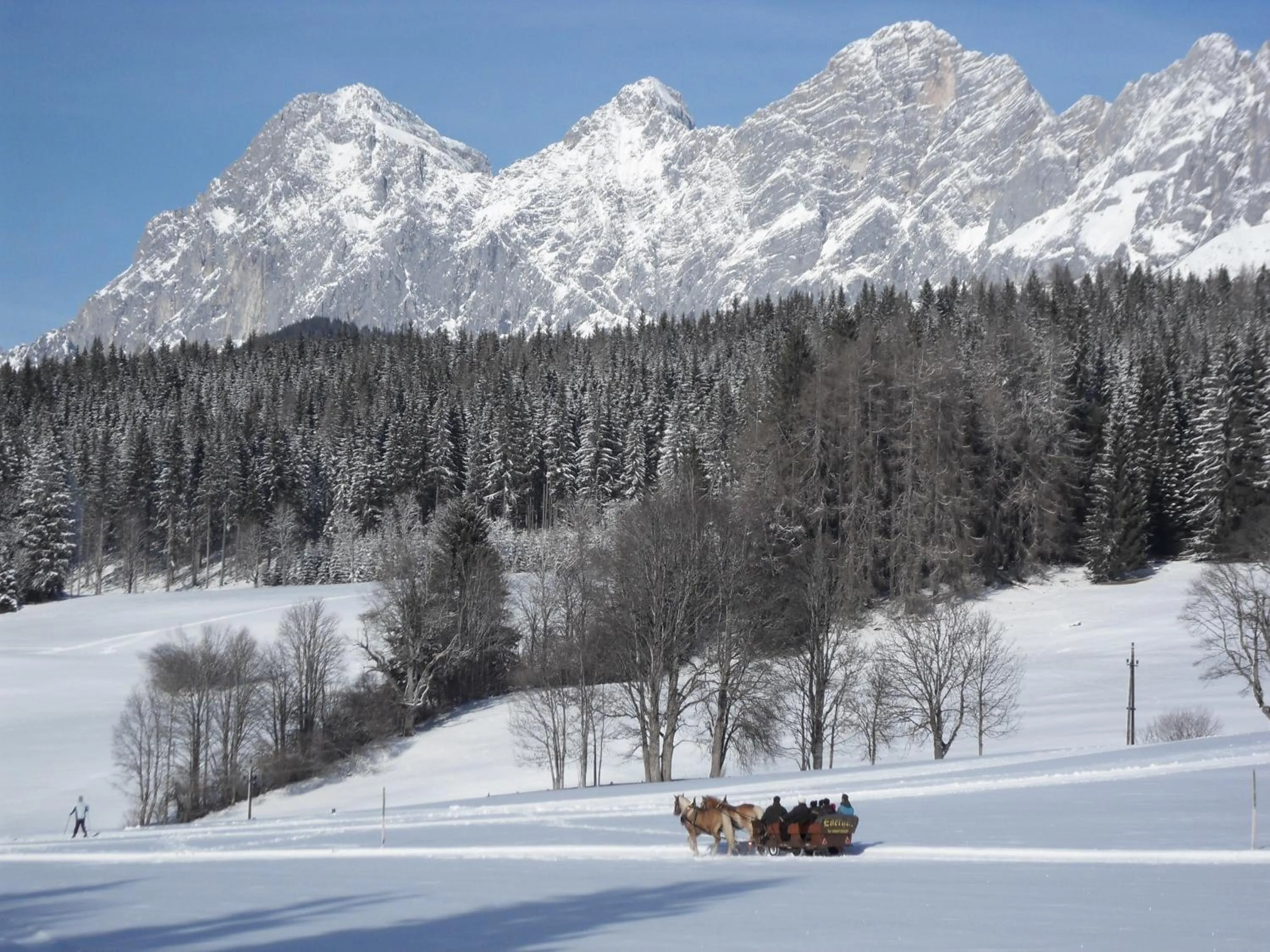 Natural landscape in Ferienhaus Abendstille