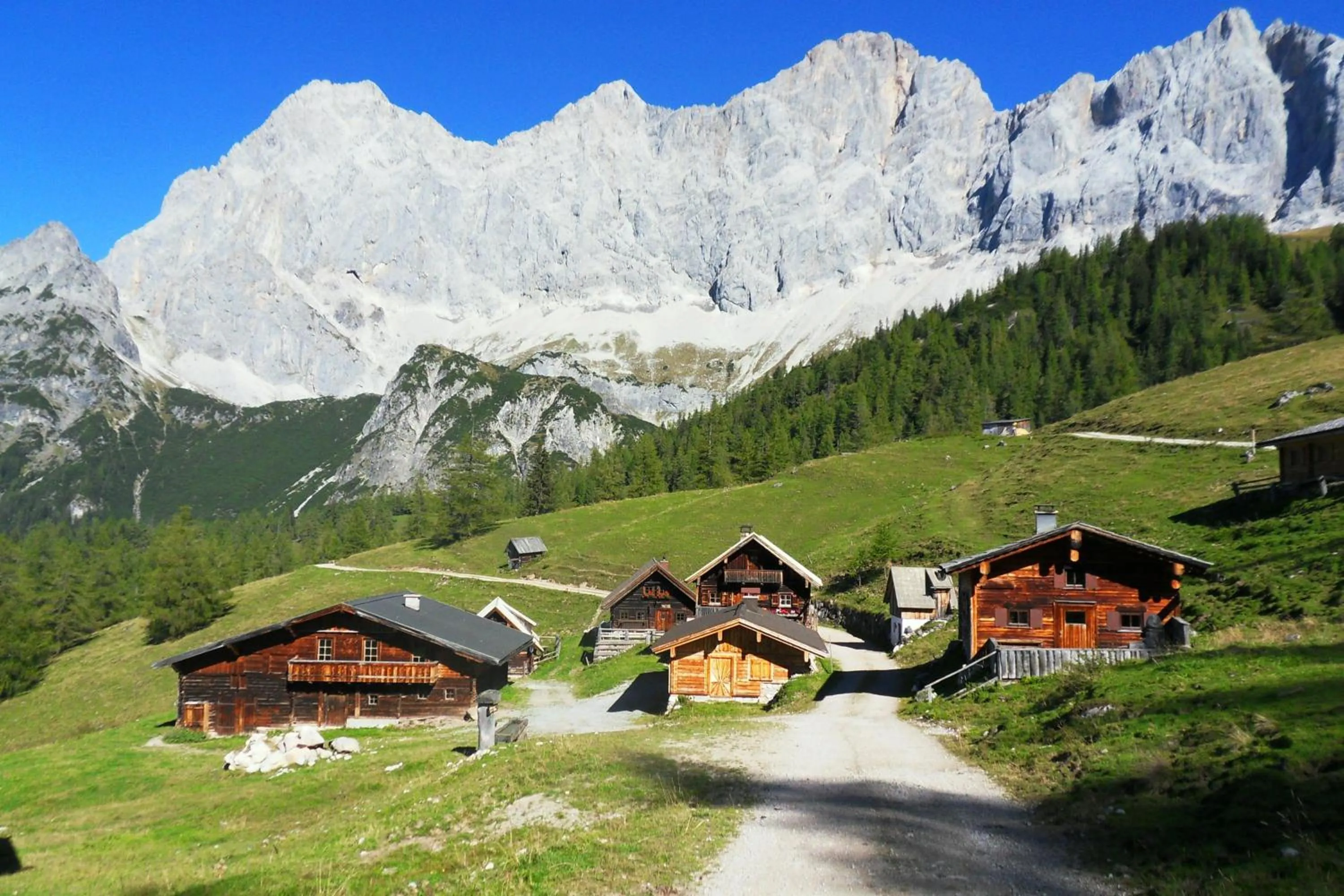 Natural landscape in Ferienhaus Abendstille