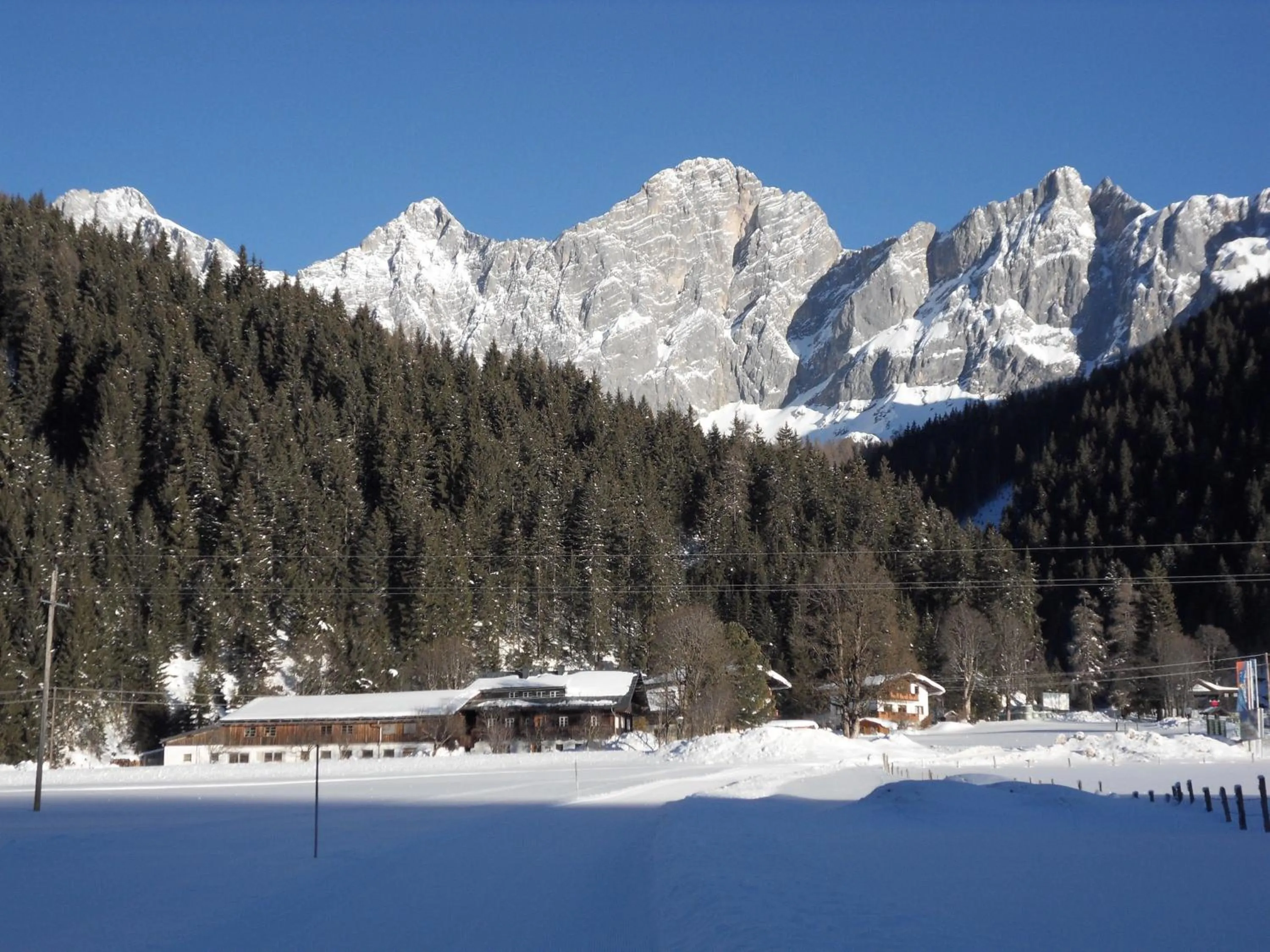 Landmark view in Ferienhaus Abendstille