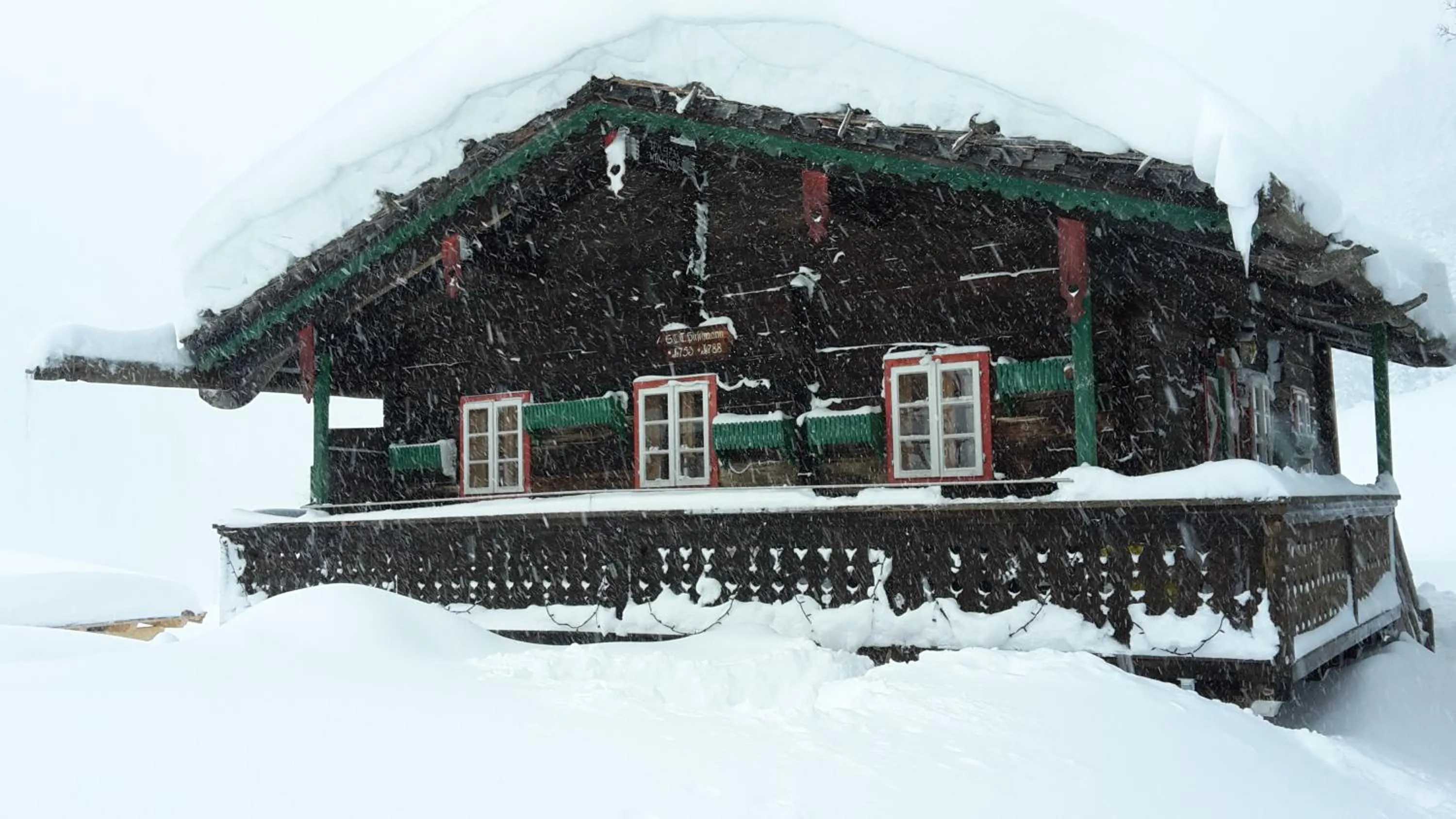 Winter in Ferienhaus Abendstille