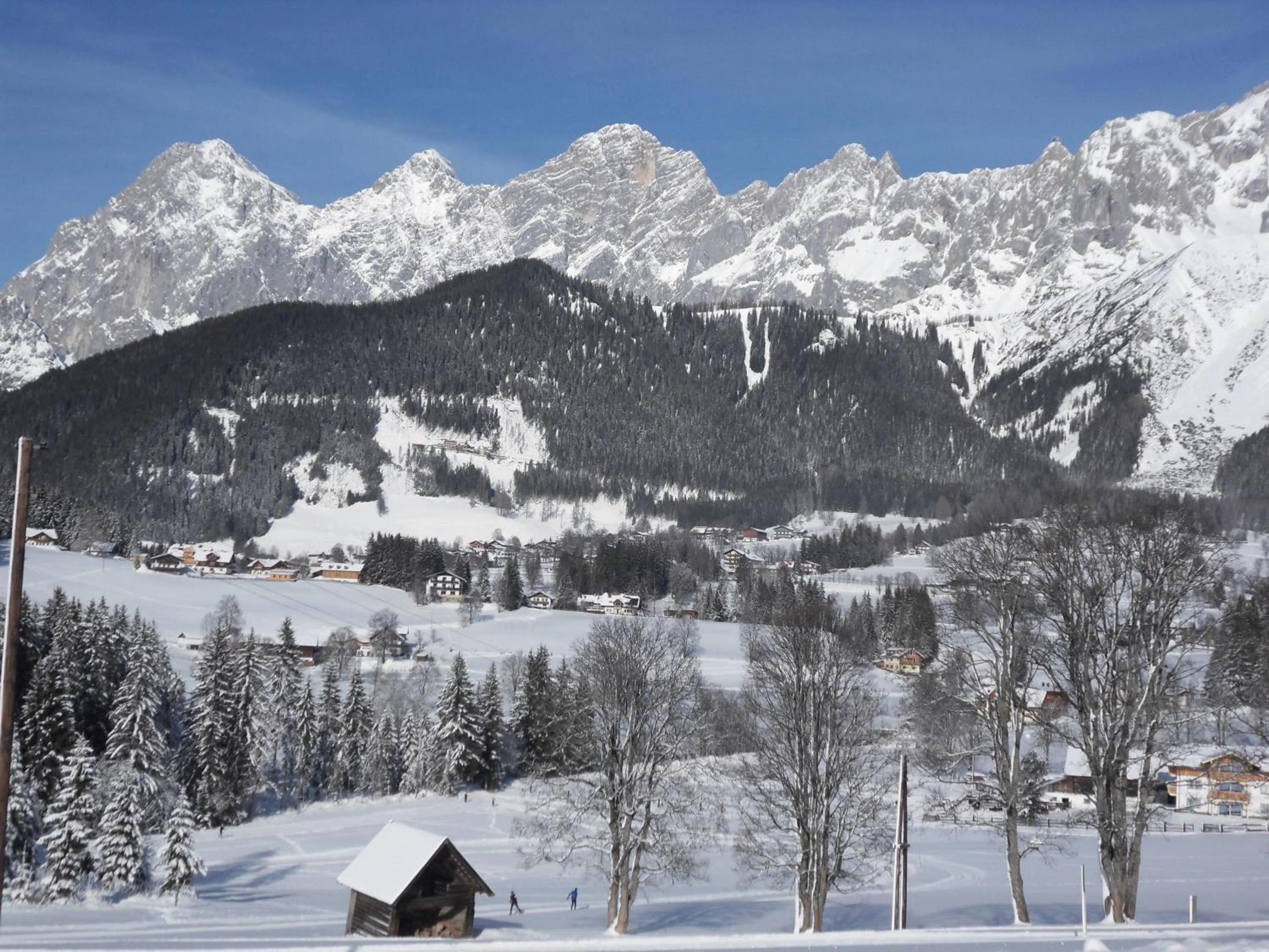 Natural landscape in Ferienhaus Abendstille