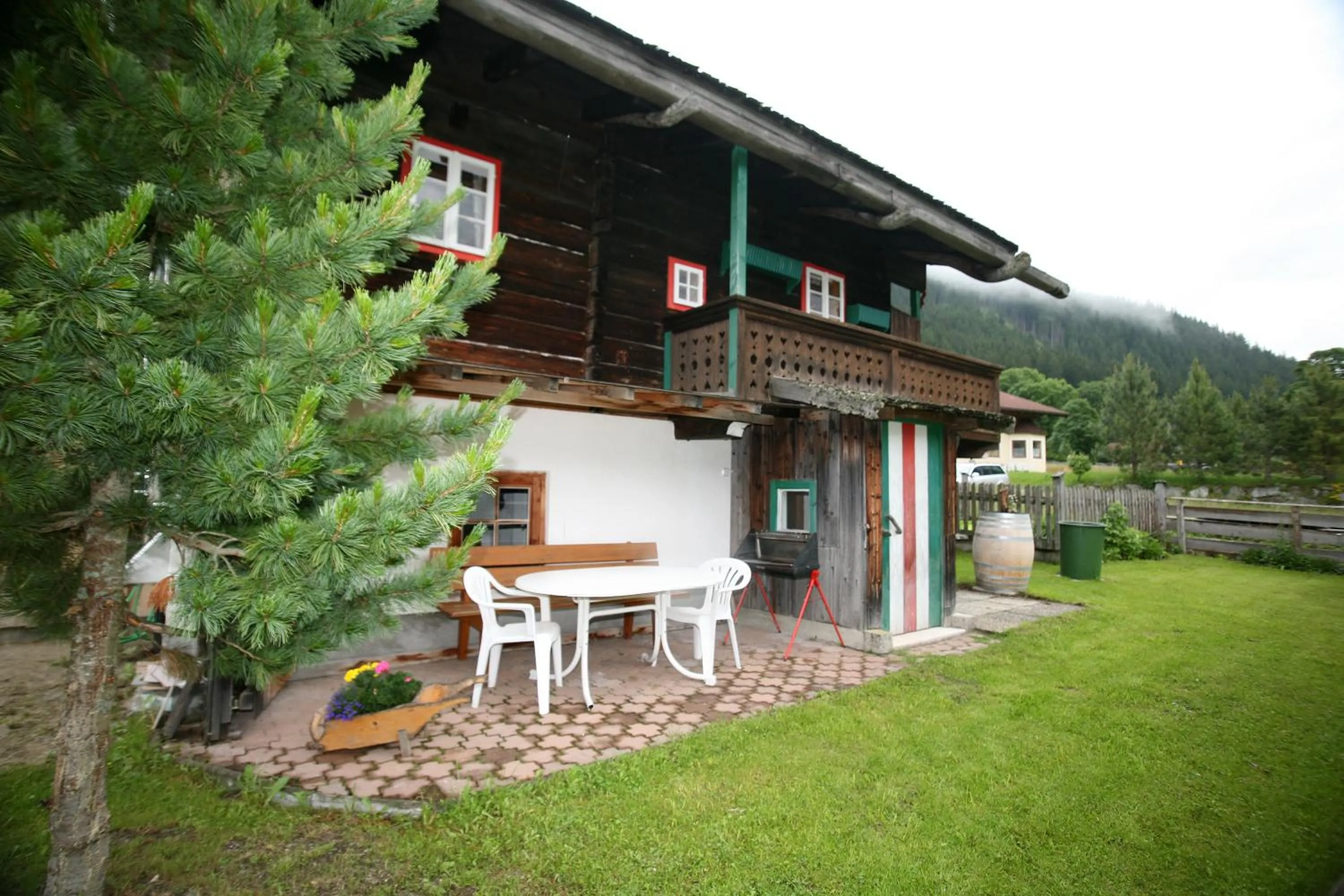 BBQ facilities in Ferienhaus Abendstille