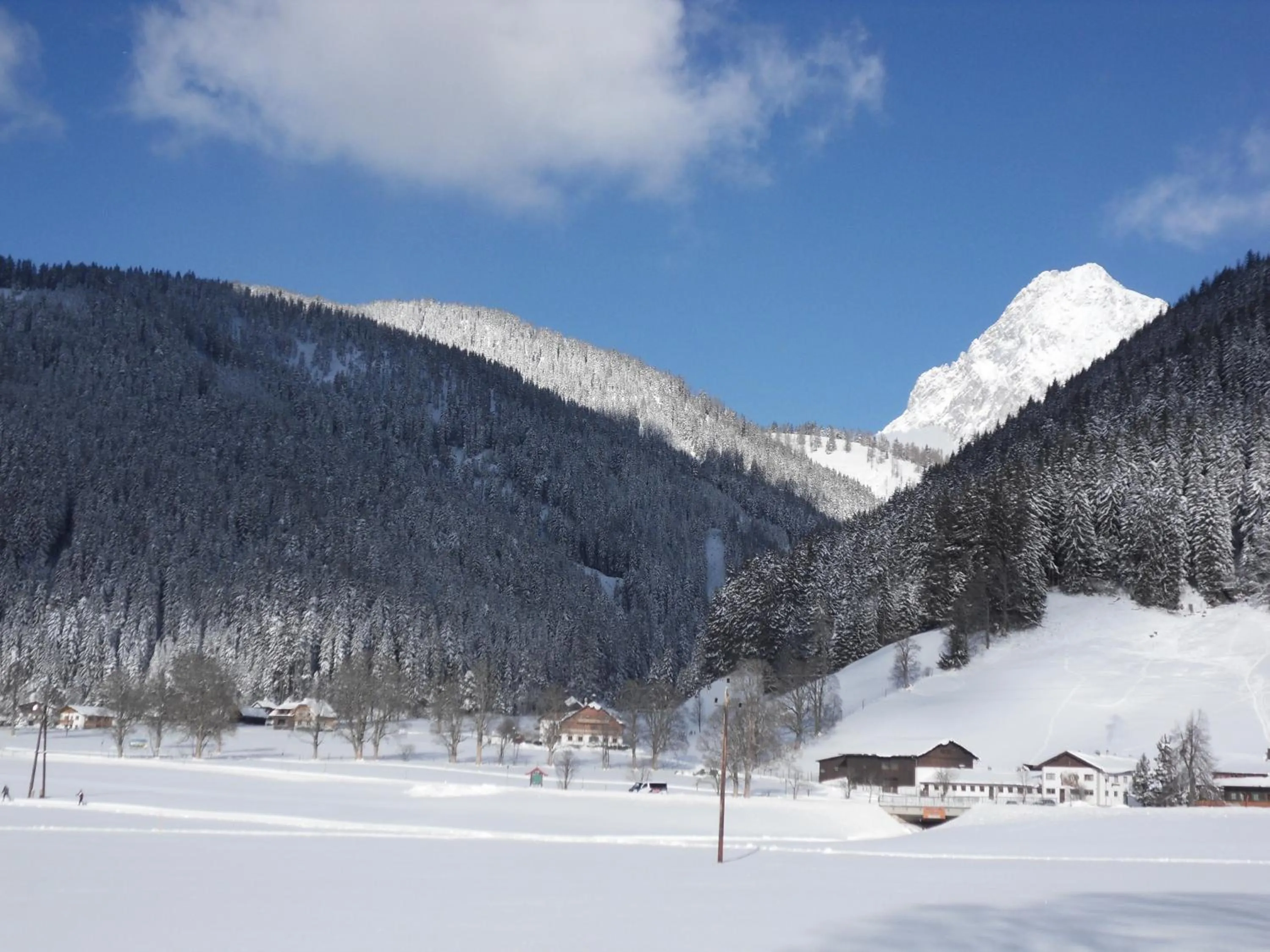 Natural landscape in Ferienhaus Abendstille