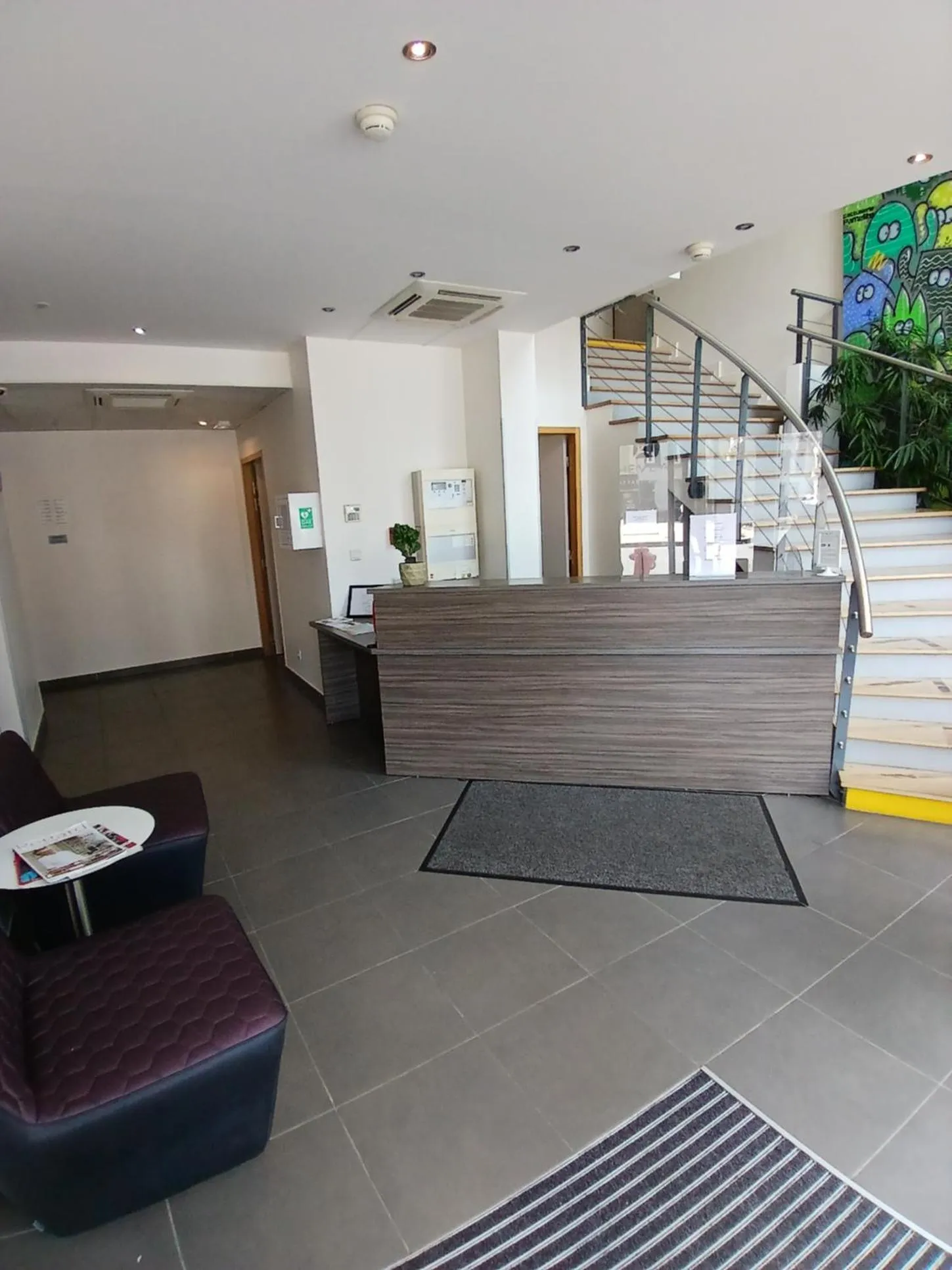 Lobby or reception in Appart’hôtel Hevea