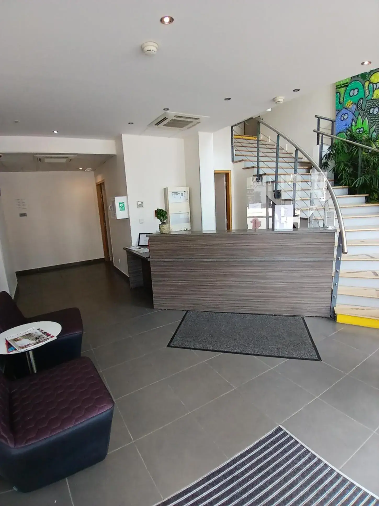 Lobby or reception in Appart’hôtel Hevea Lobby or reception in Appart’hôtel Hevea