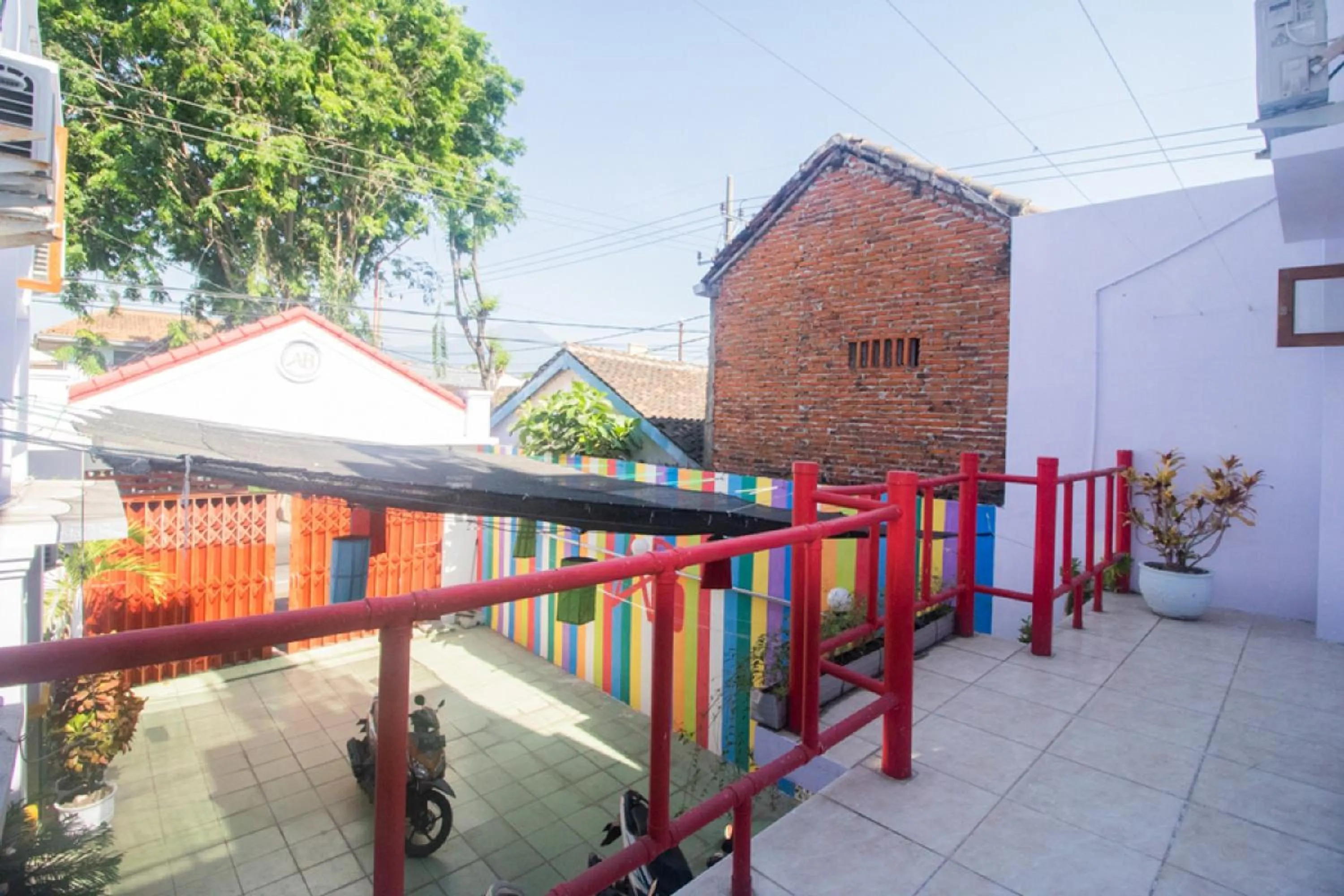 Children play ground in RedDoorz near Pantai Boom