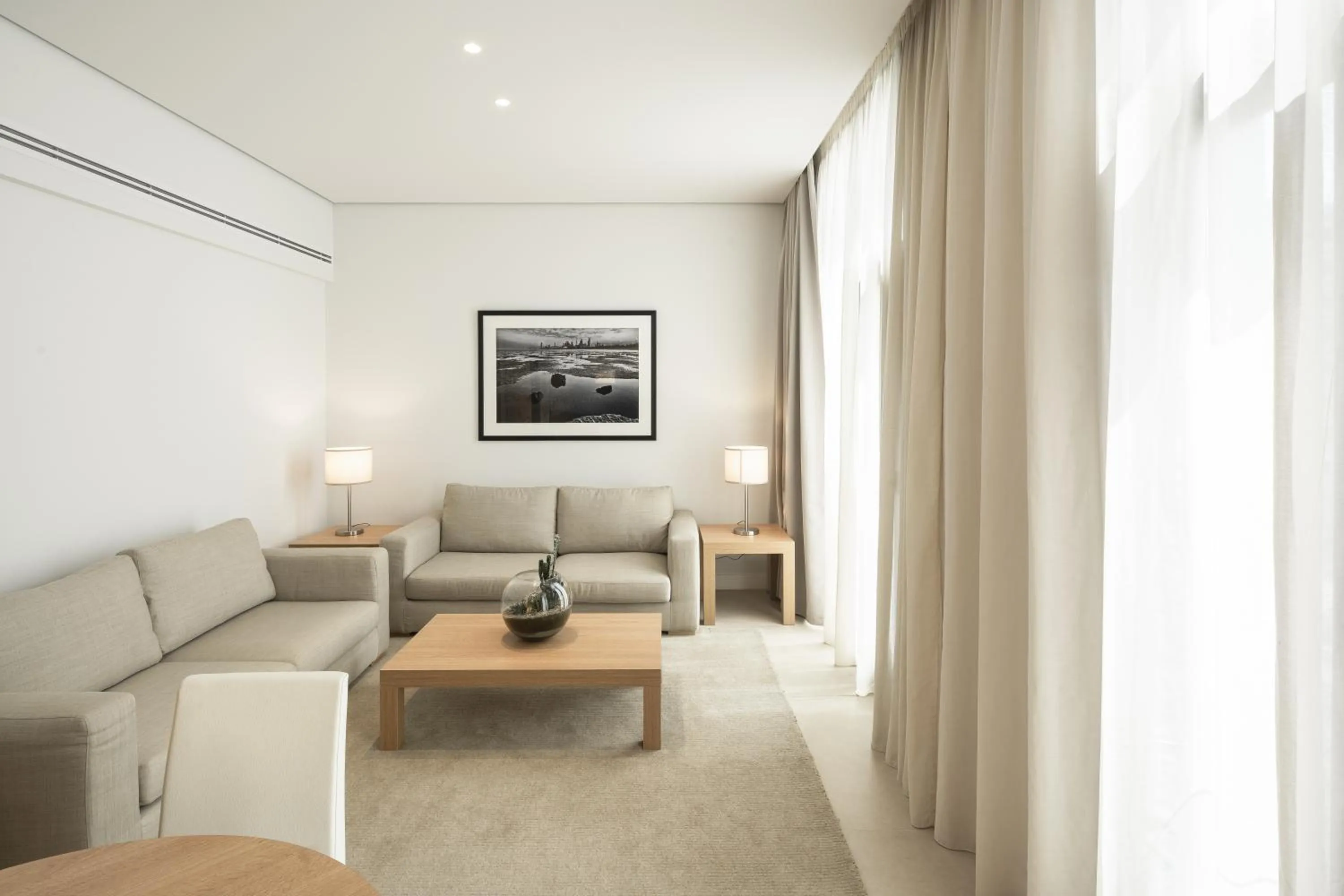 Living room in Delta Hotel Apartments