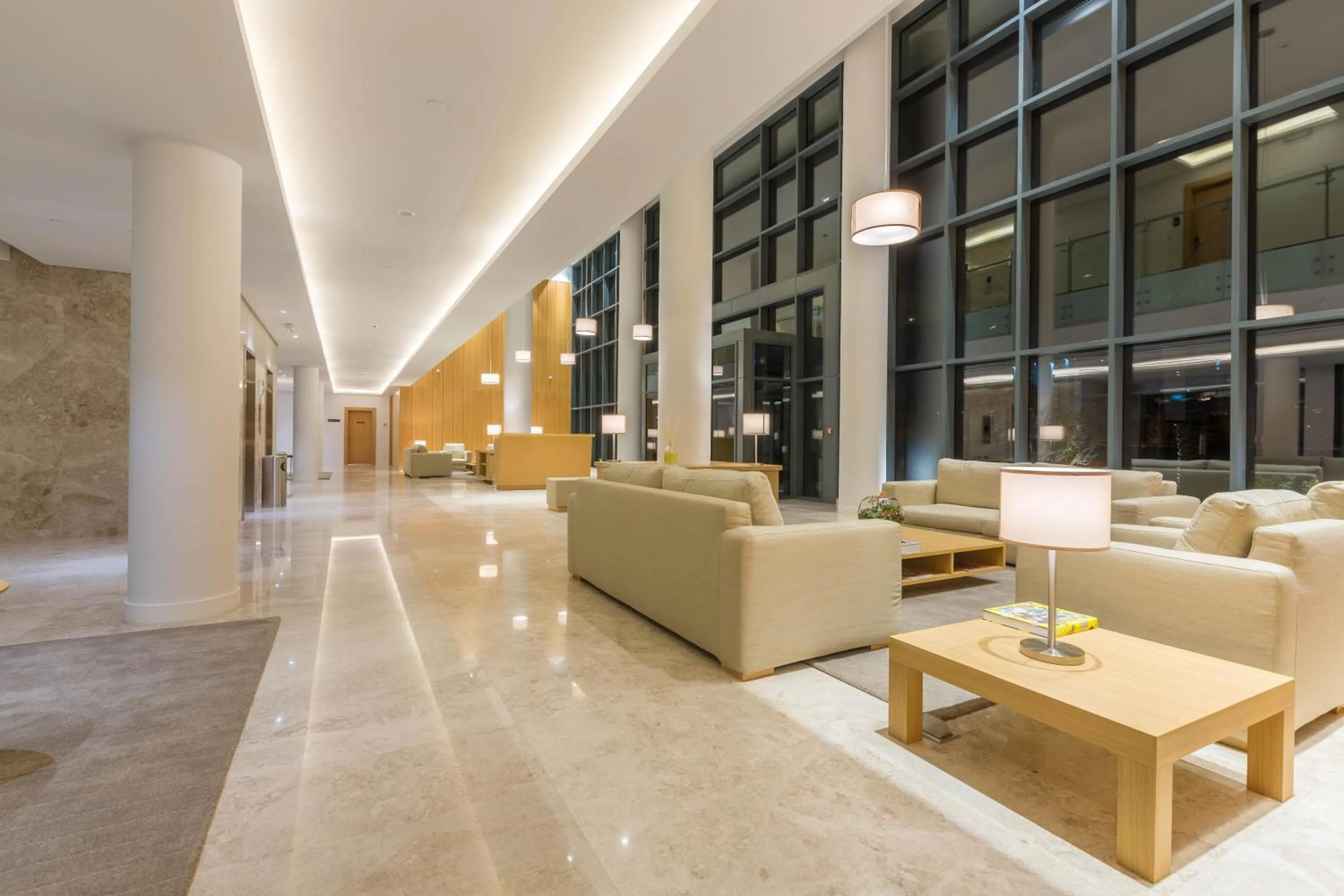 Lobby or reception in Delta Hotel Apartments