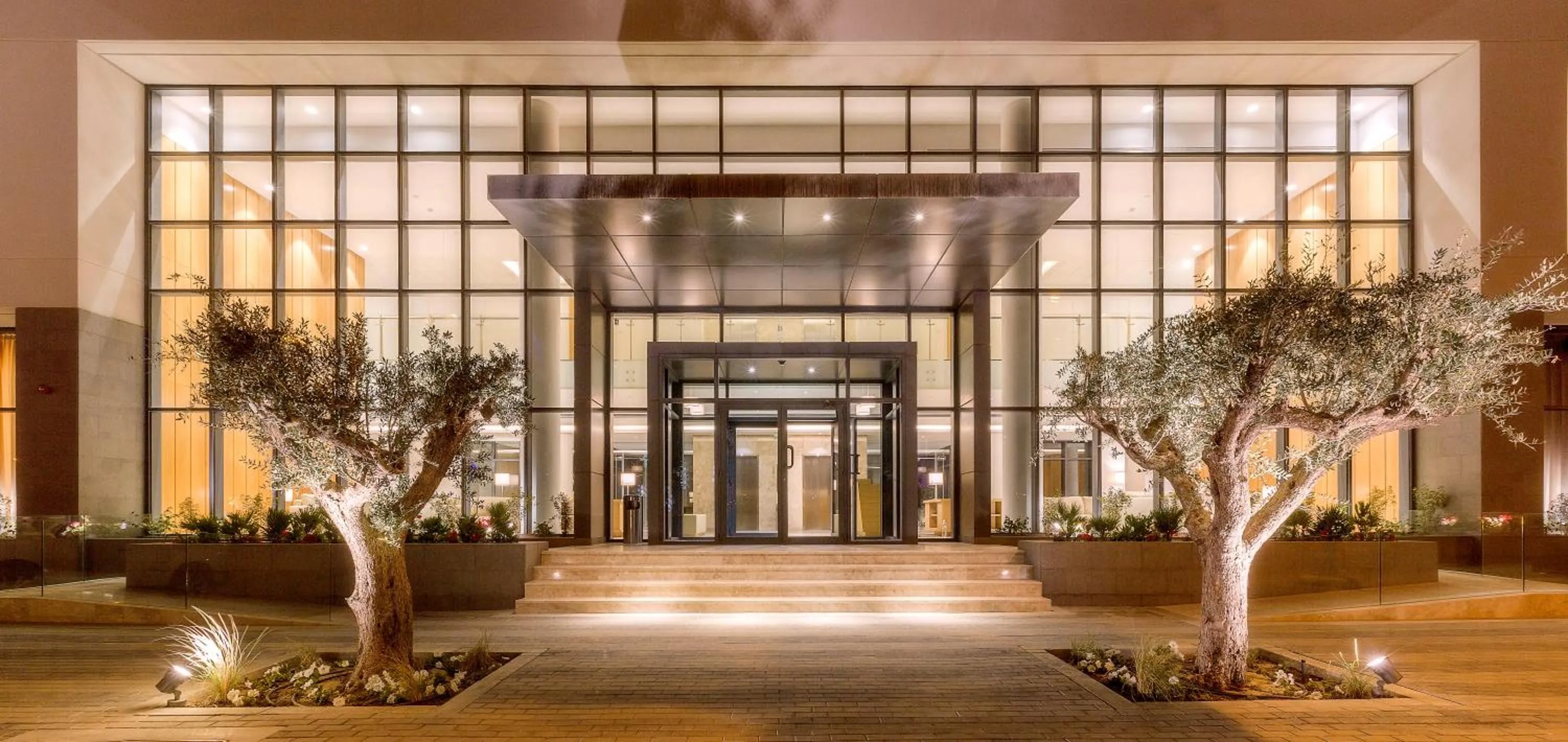 Facade/entrance in Delta Hotel Apartments