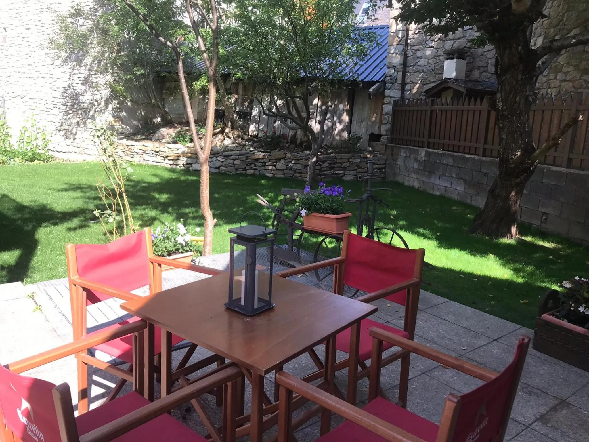 Patio in Hotel Saueth