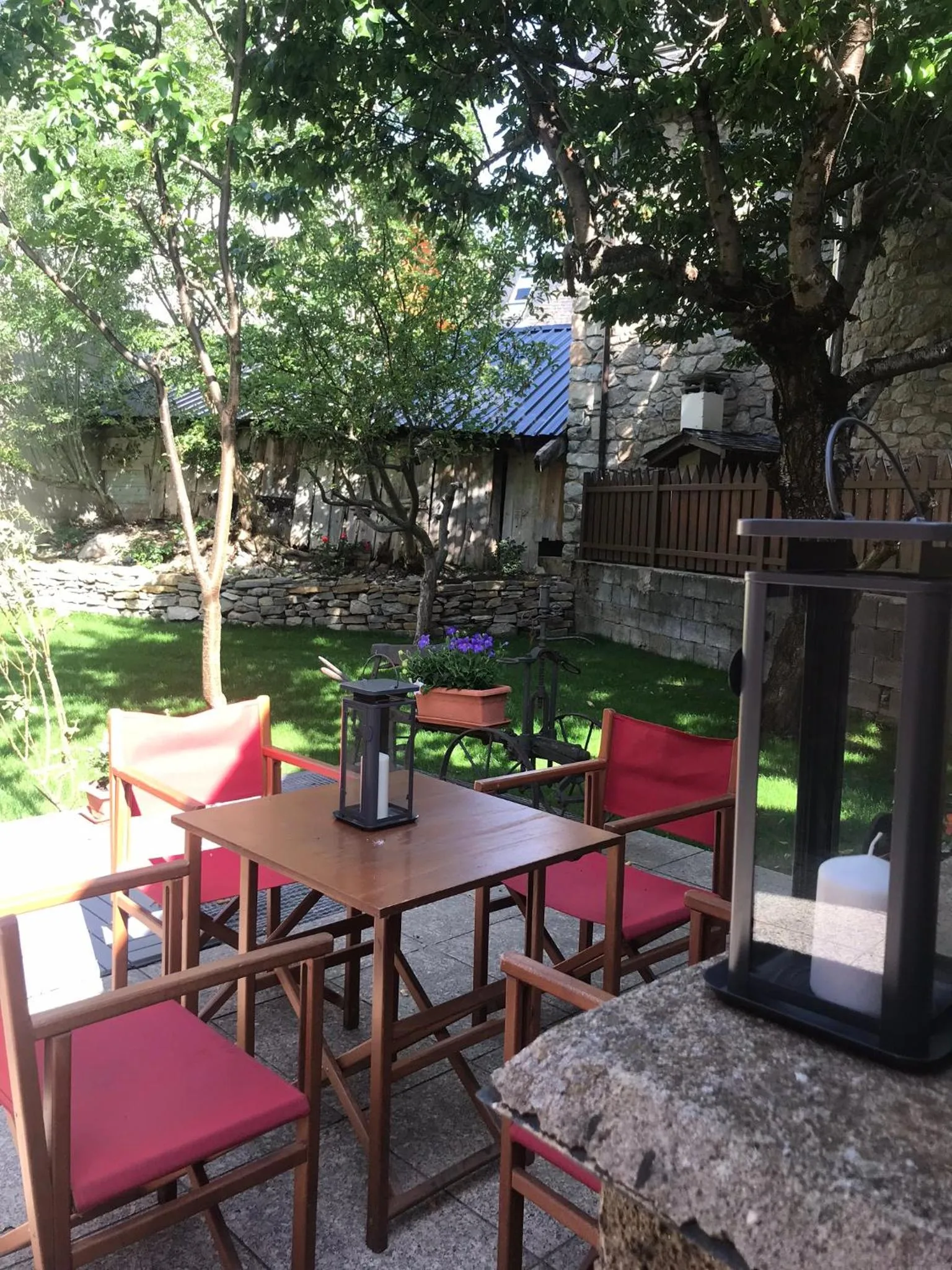 Patio in Hotel Saueth