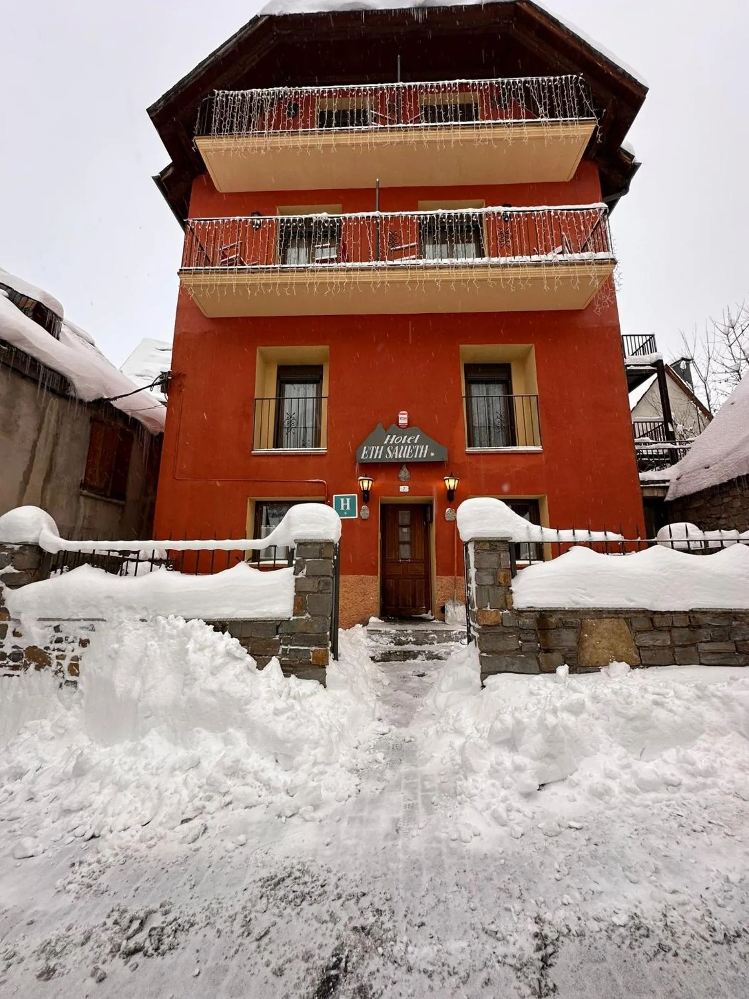 Winter in Hotel Saueth