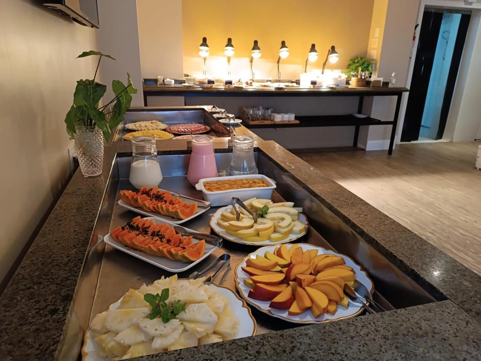 Breakfast in Hotel Torres da Cachoeira